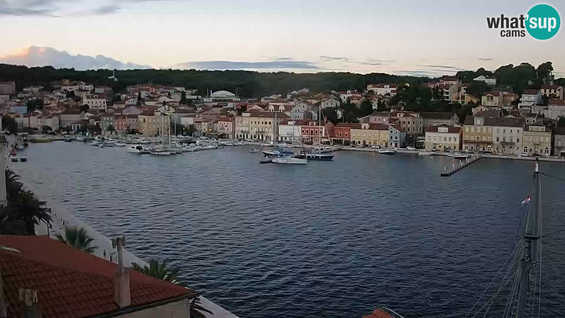 Webcam Live – Mali Lošinj – Riva Lošinjskih kapetana