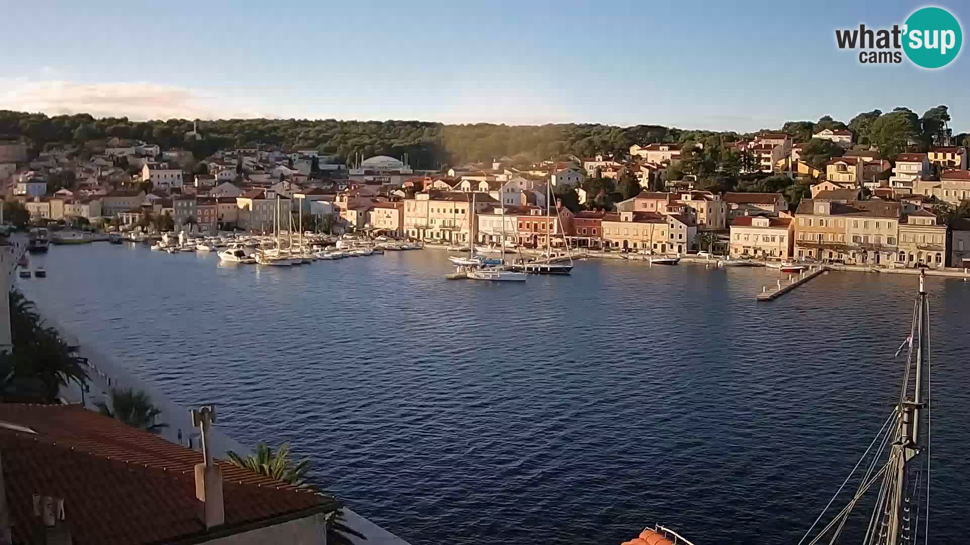 Webcam Live – Mali Lošinj – Riva Lošinjskih kapetana