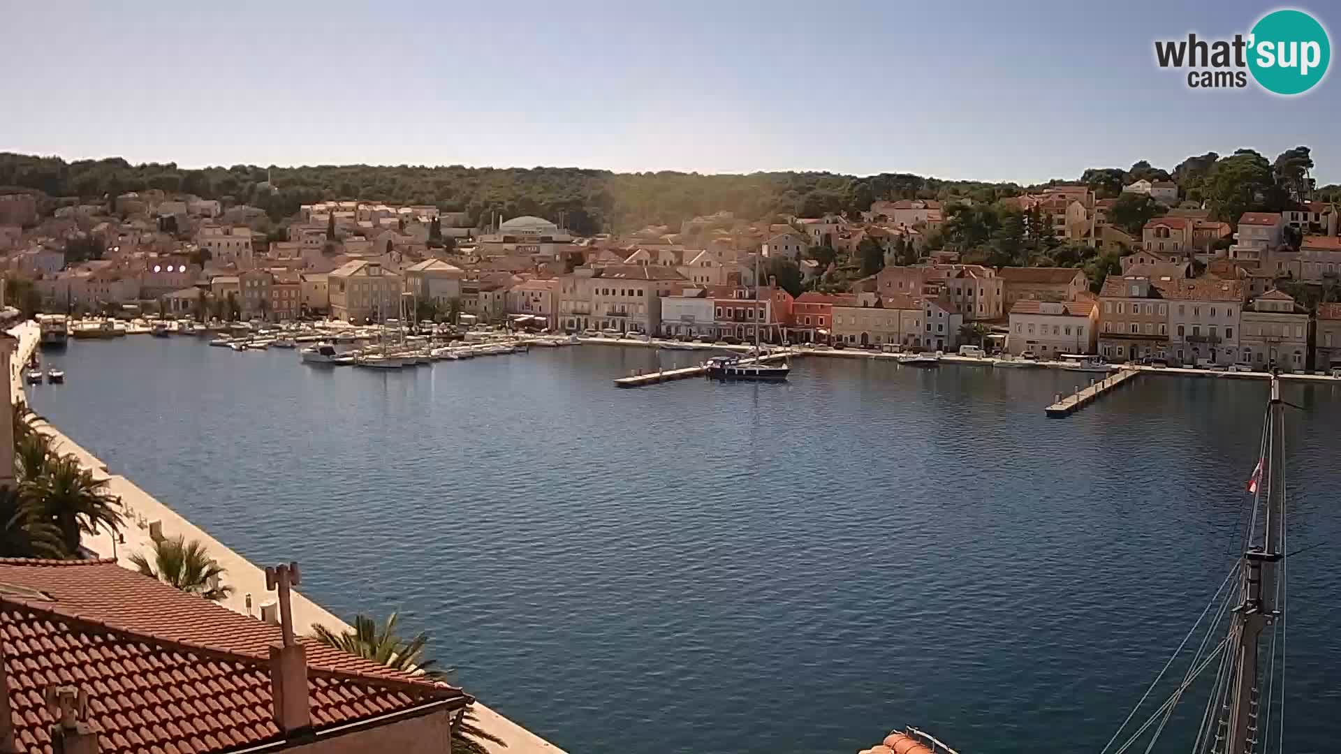 Webcam Live – Mali Lošinj – Riva Lošinjskih kapetana