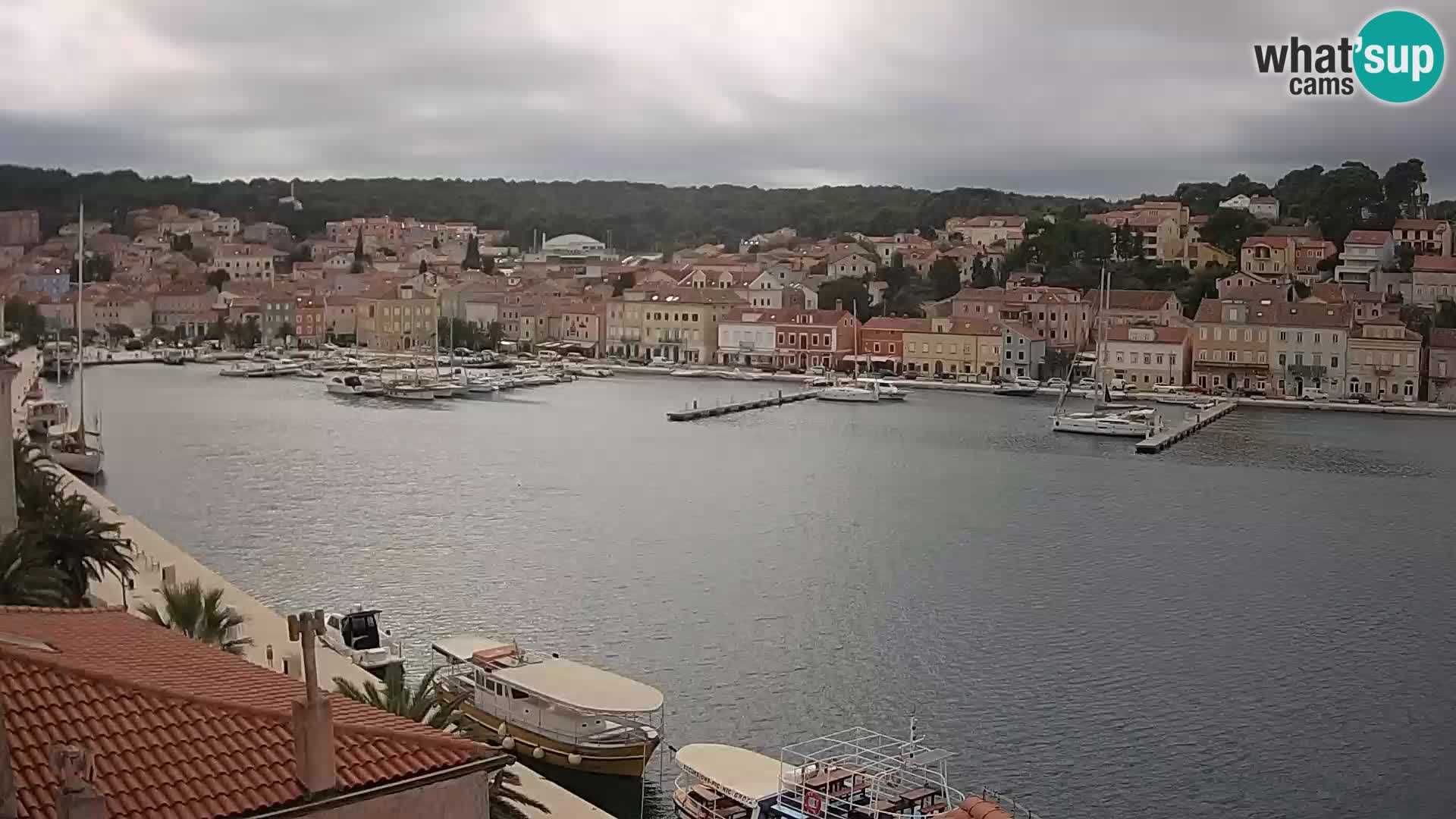 Webcam live – Lussinpiccolo – Riva dei capitani di Lussinpiccolo