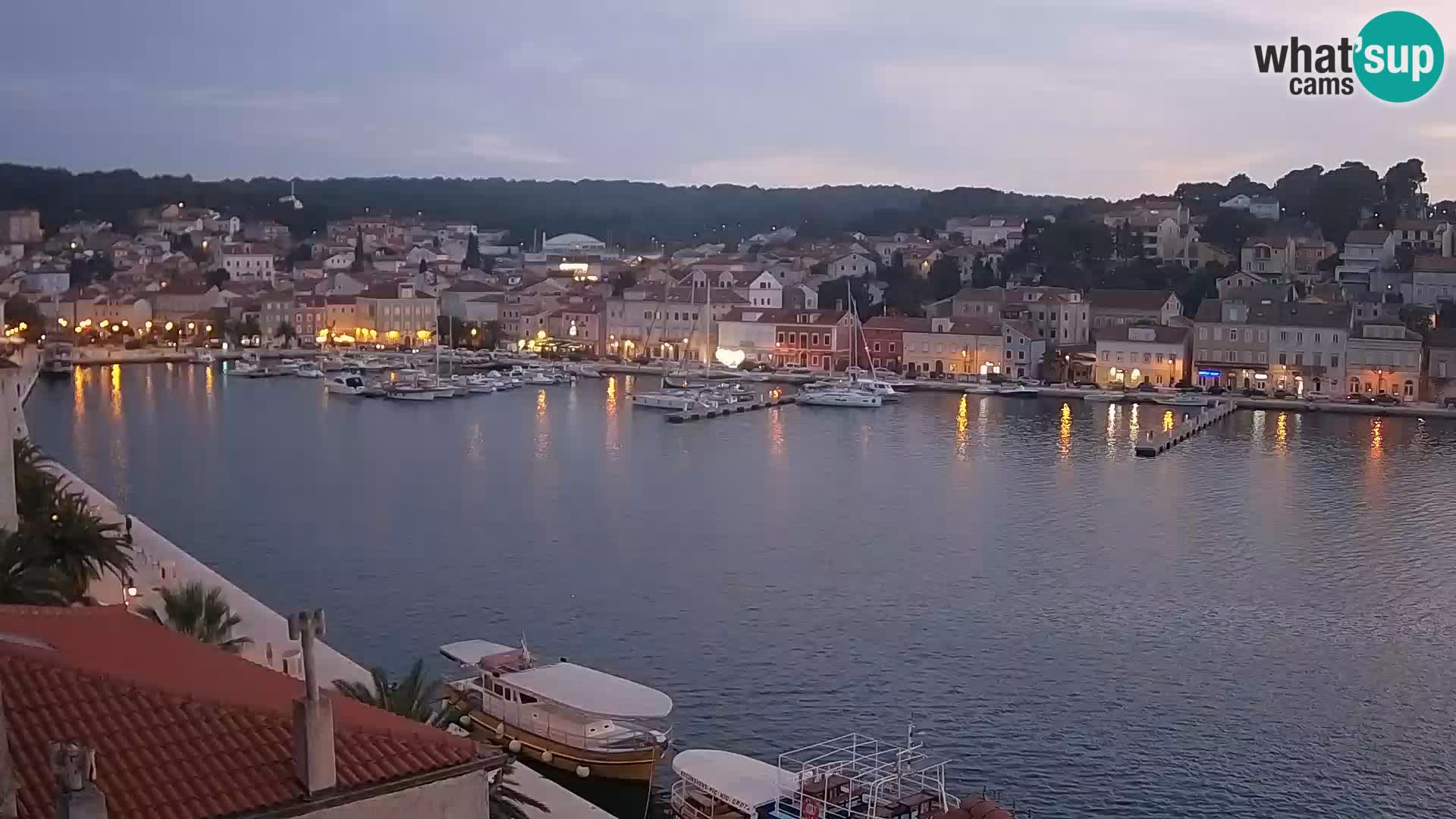 Webcam Live Mali Lošinj – Riva Lošinjskih kapetana