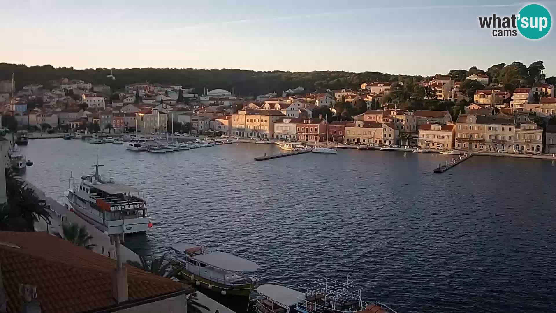 Webcam Mali Lošinj Riva Lošinjskih kapetana