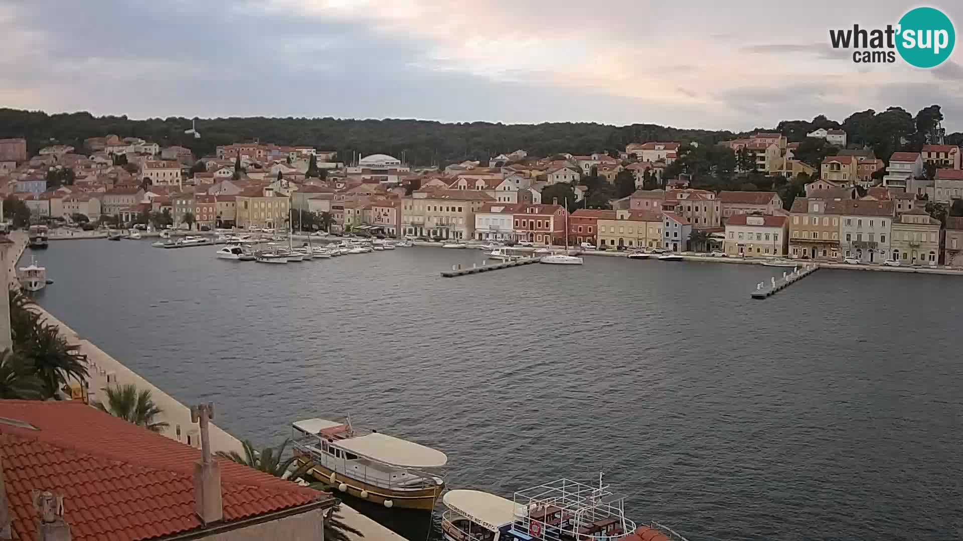 Webkamera Mali Lošinj Riva Lošinjskih kapetana