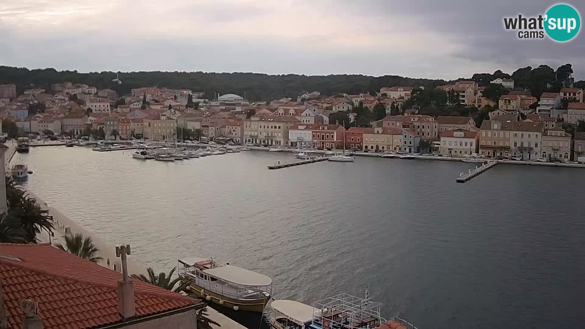 Webcam Mali Lošinj Riva Lošinjskih kapetana