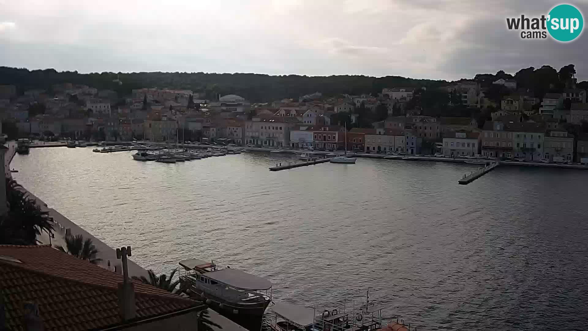 Webcam live – Lussinpiccolo – Riva dei capitani di Lussinpiccolo