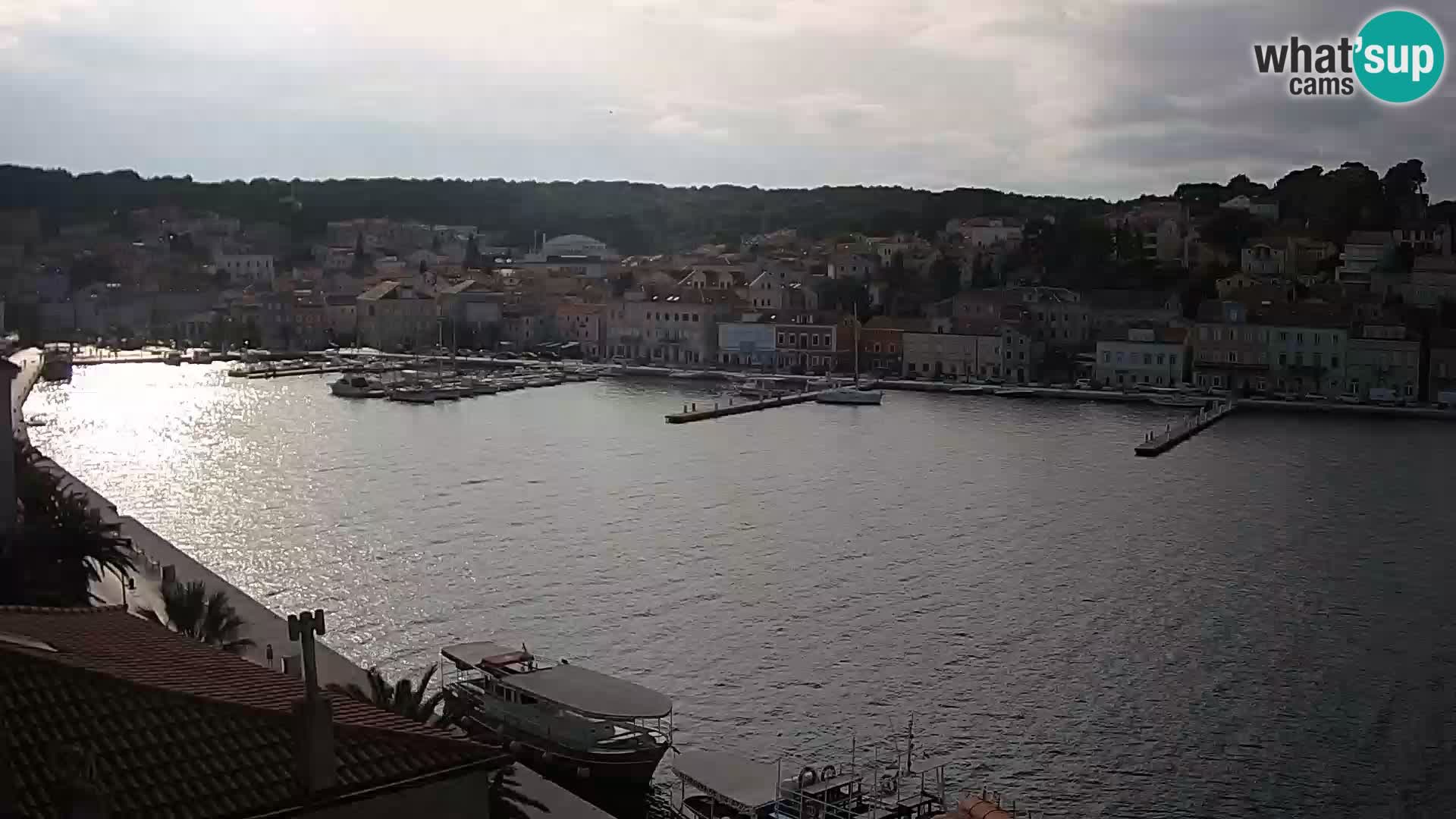 Webkamera Mali Lošinj Riva Lošinjskih kapetana