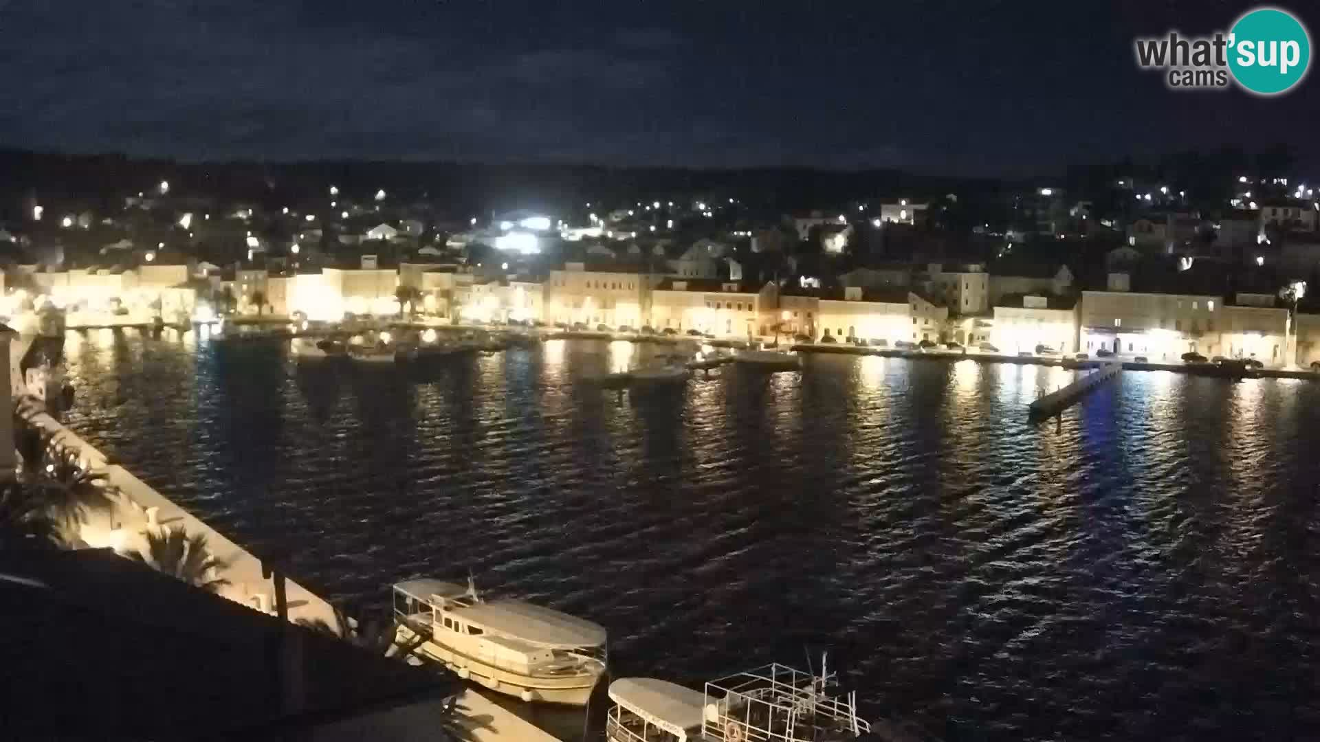 Spletna kamera Mali Lošinj Riva Lošinjskih kapitanov