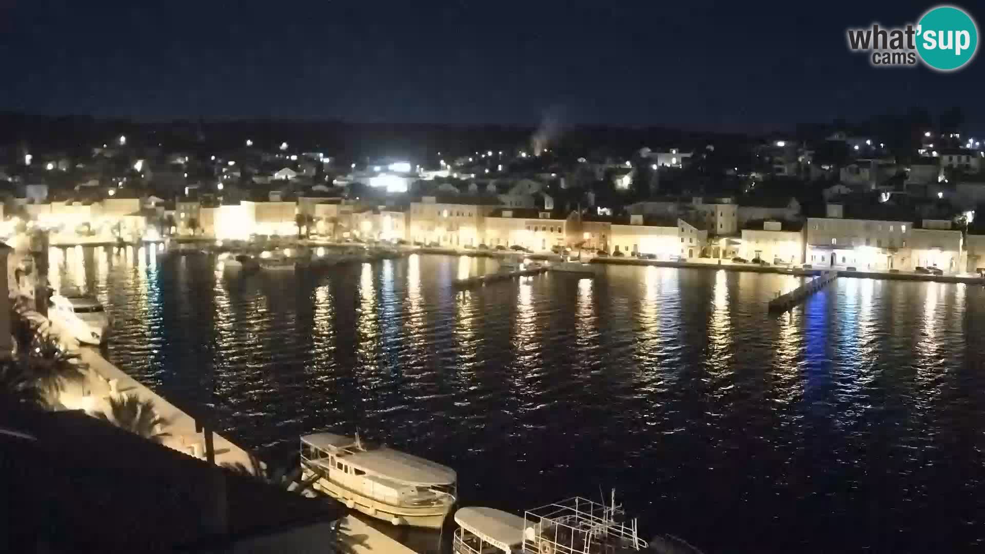 Spletna kamera Mali Lošinj Riva Lošinjskih kapitanov