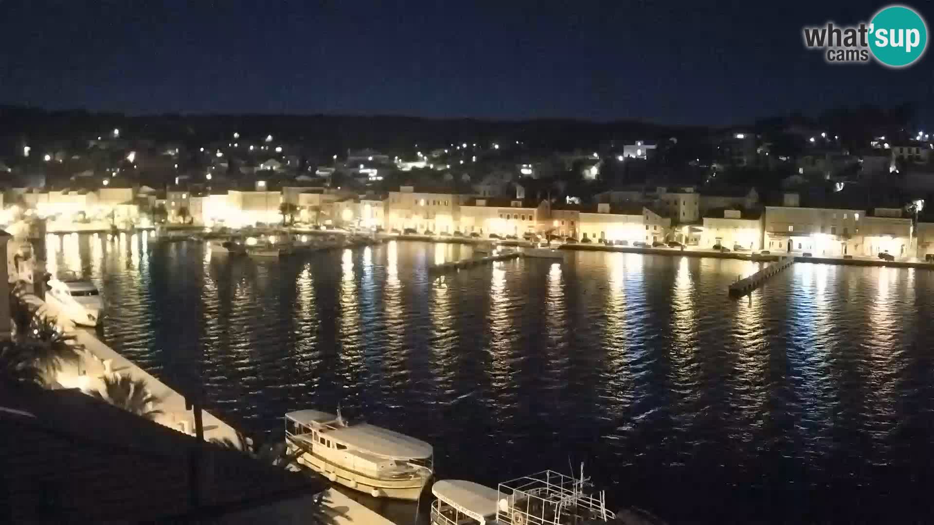 Spletna kamera Mali Lošinj Riva Lošinjskih kapitanov