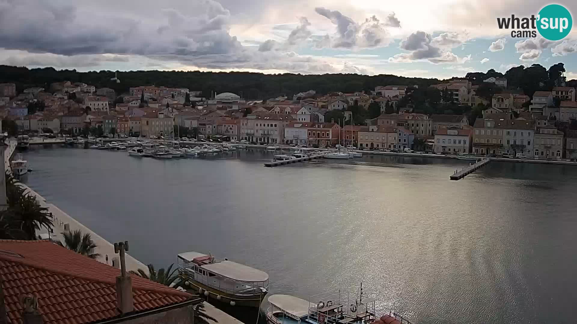 Webkamera Mali Lošinj Riva Lošinjskih kapetana