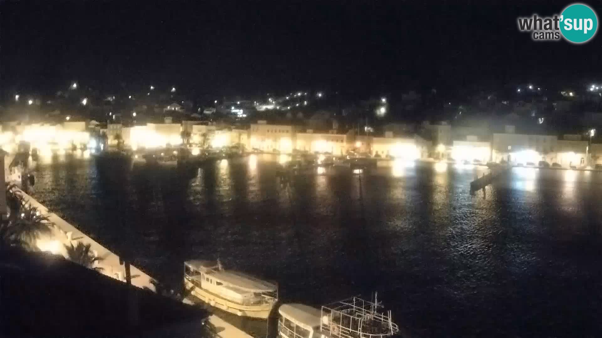 Spletna kamera Mali Lošinj Riva Lošinjskih kapitanov