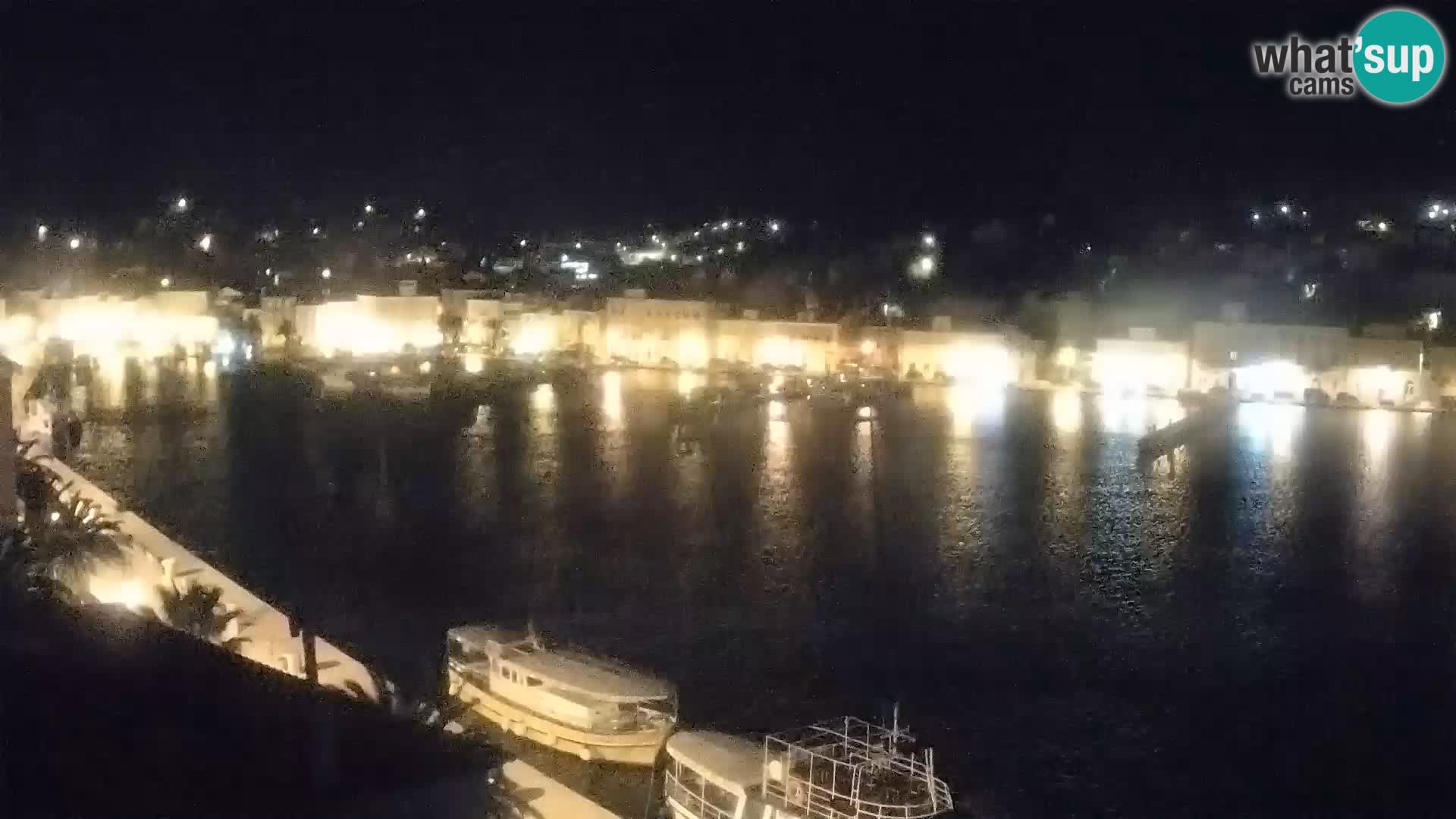 Spletna kamera Mali Lošinj Riva Lošinjskih kapitanov