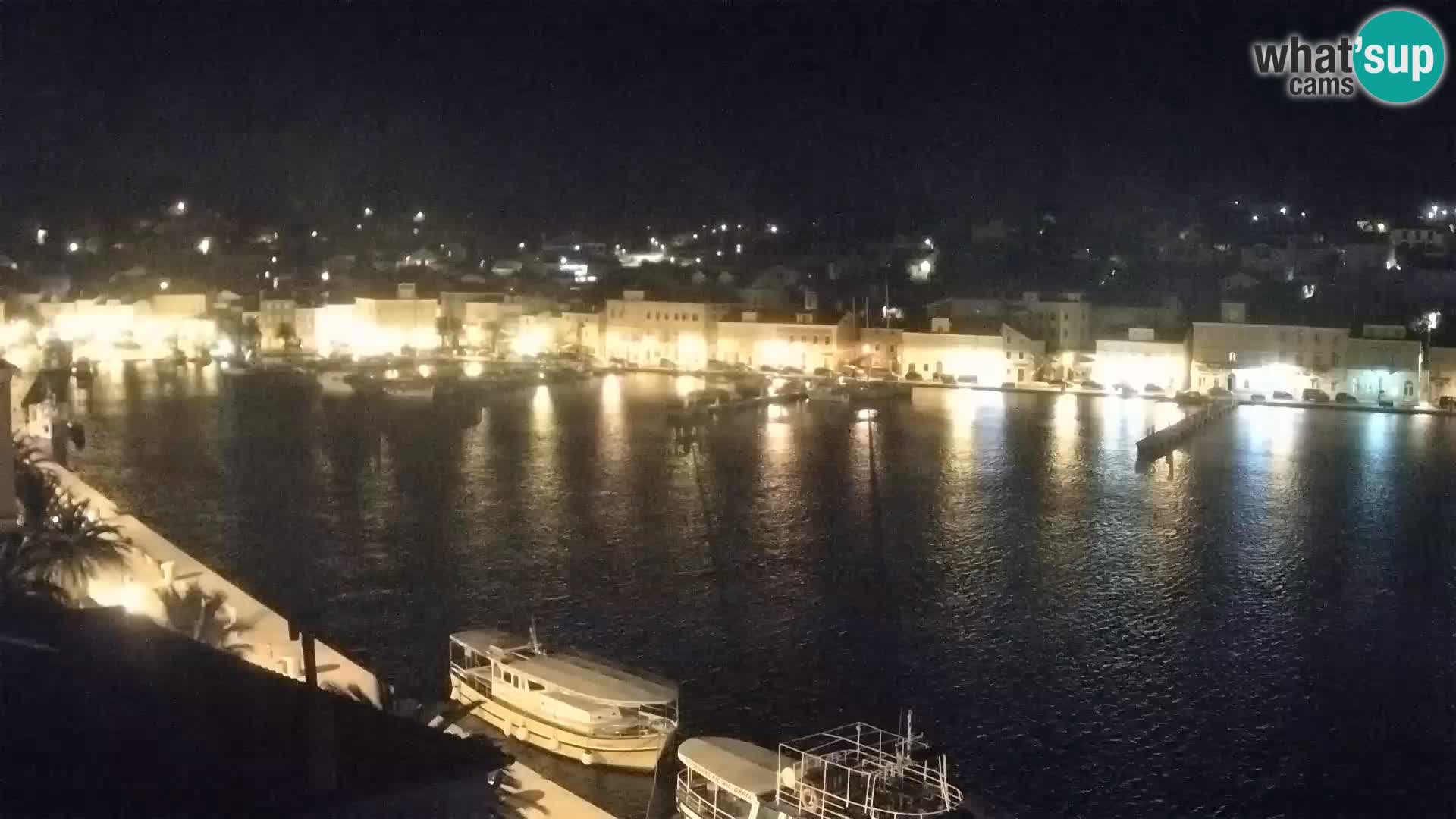 Spletna kamera Mali Lošinj Riva Lošinjskih kapitanov