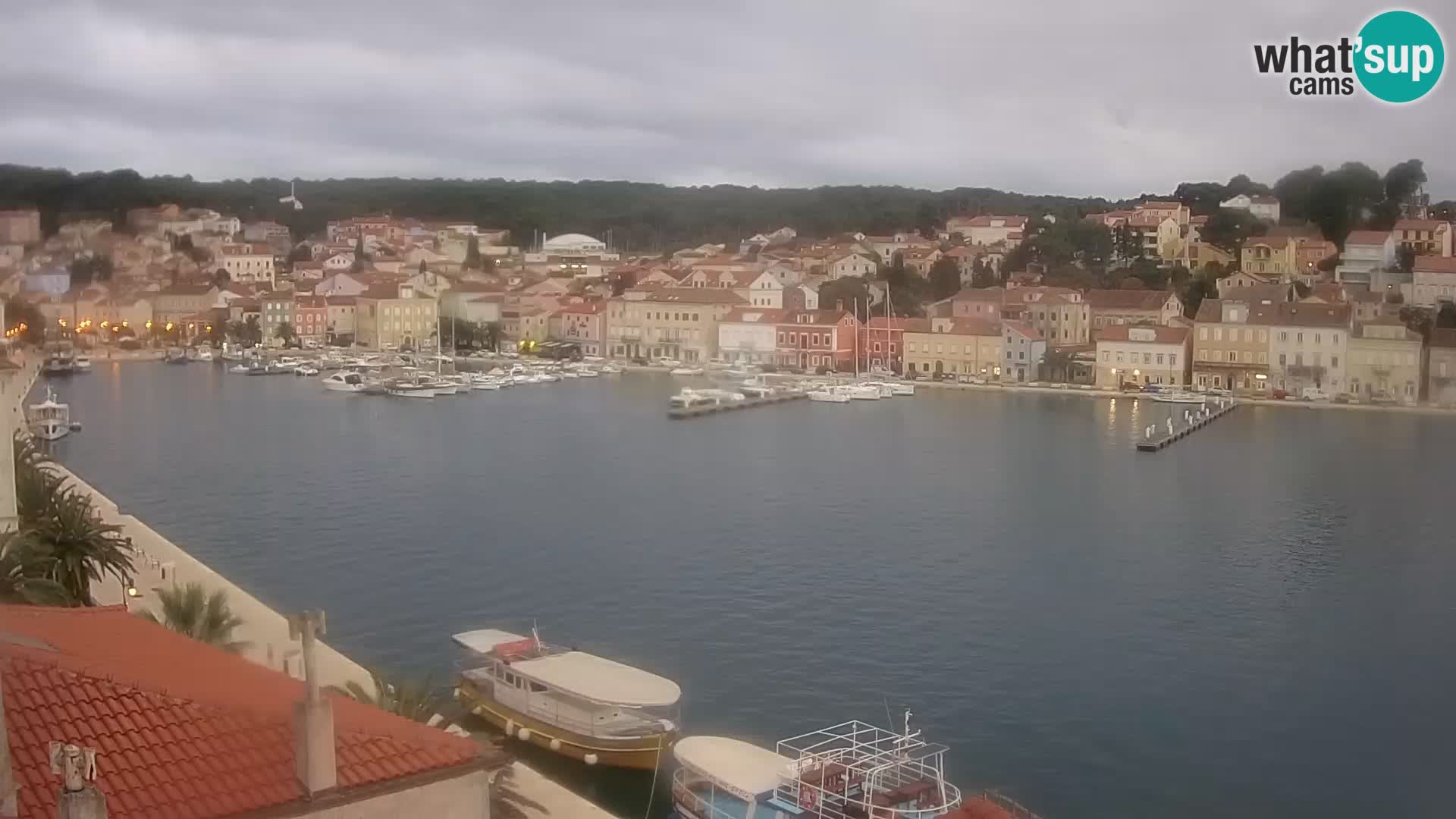 Webcam Mali Lošinj Riva Lošinjskih kapetana