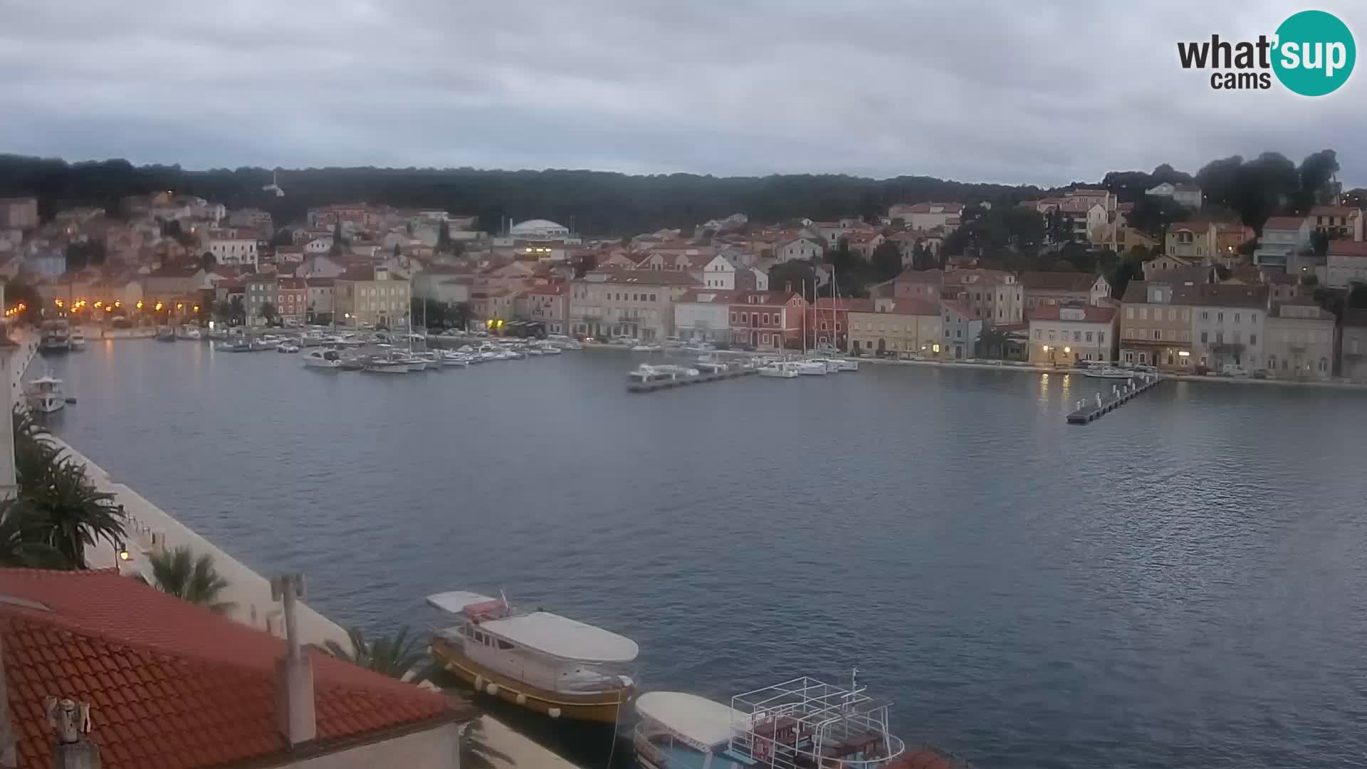 Webcam Mali Lošinj Riva Lošinjskih kapetana