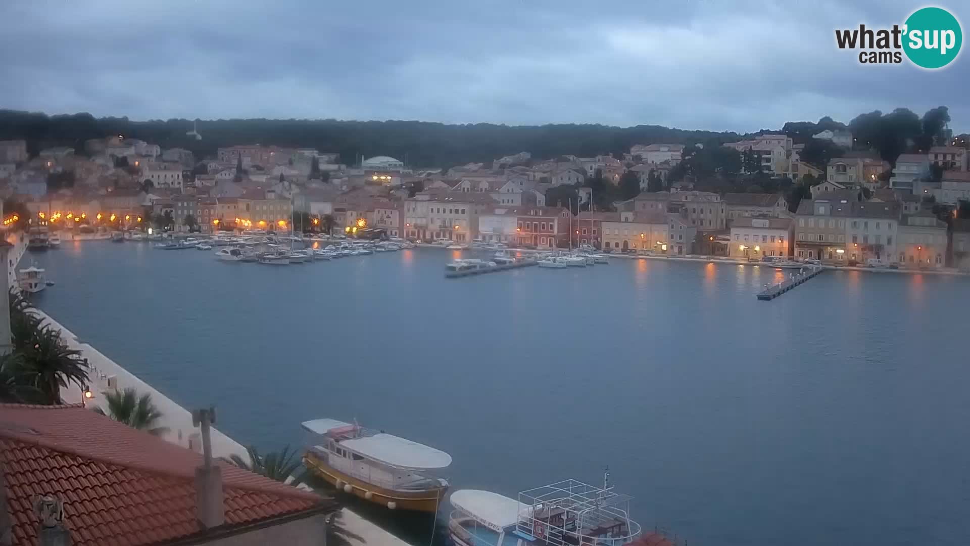 Webcam Mali Lošinj Riva Lošinjskih kapetana