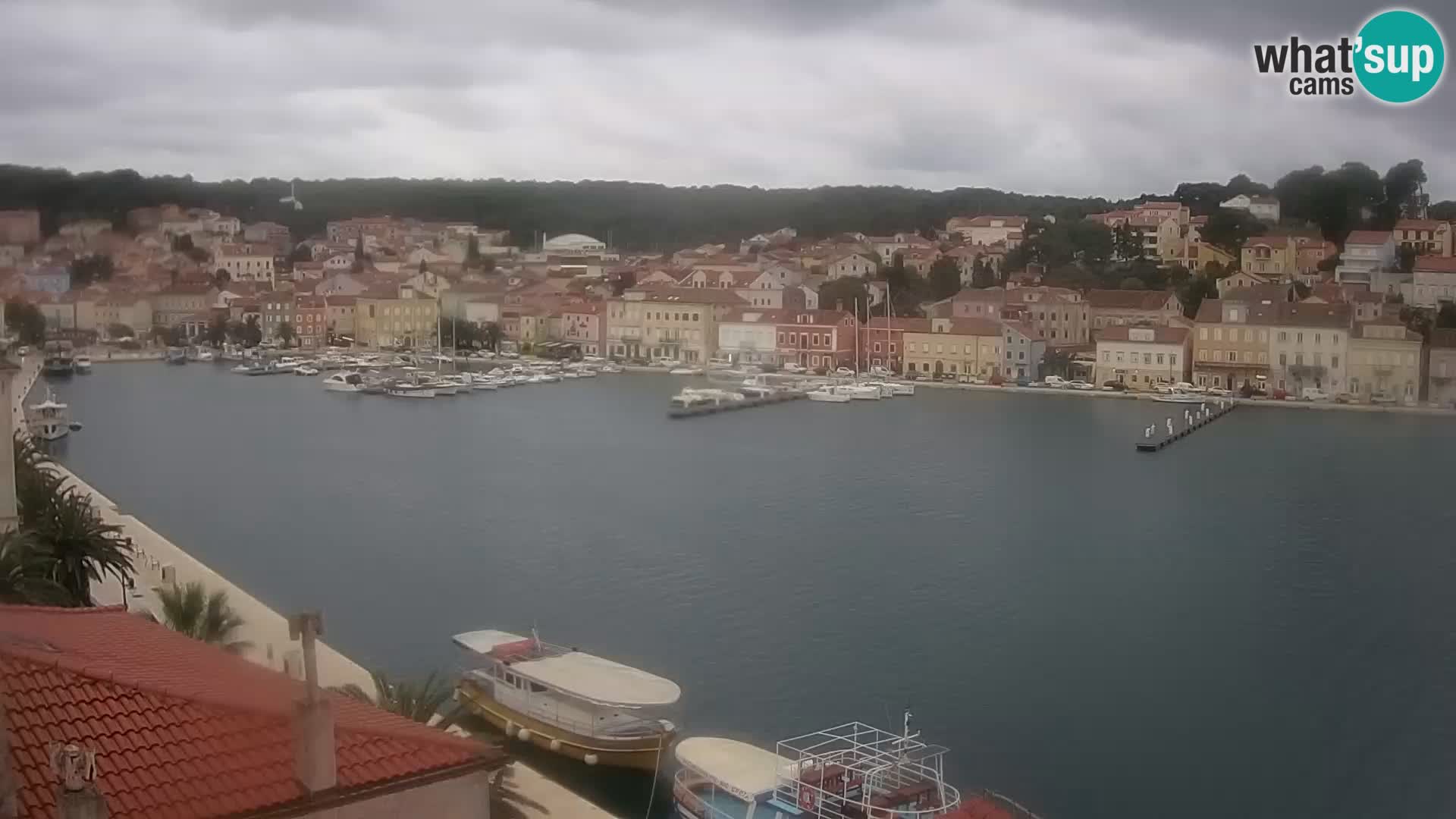 Webkamera Mali Lošinj Riva Lošinjskih kapetana