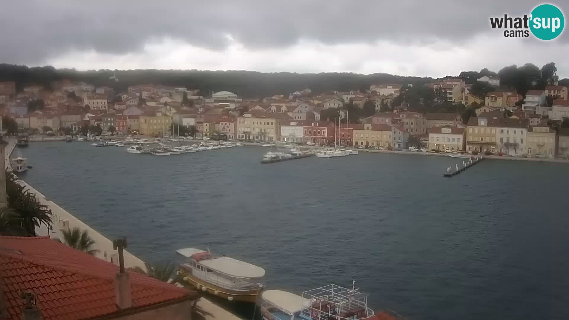 Webkamera Mali Lošinj Riva Lošinjskih kapetana