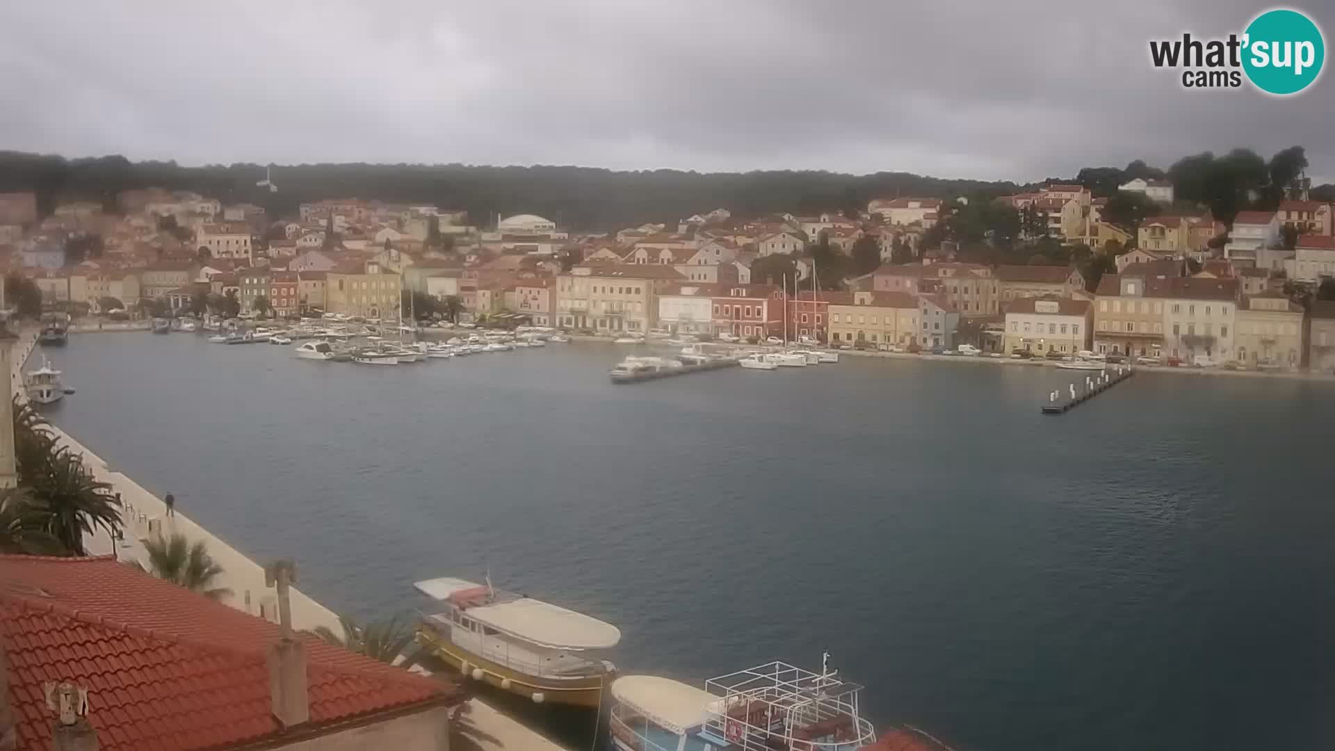 Webkamera Mali Lošinj Riva Lošinjskih kapetana