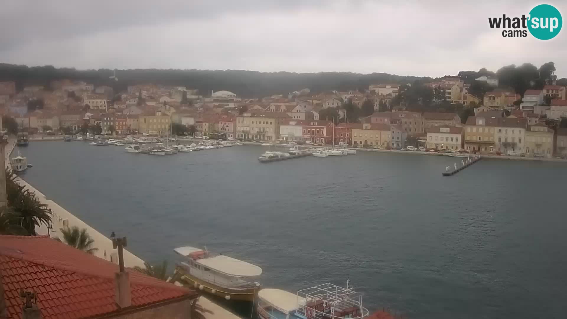 Webkamera Mali Lošinj Riva Lošinjskih kapetana