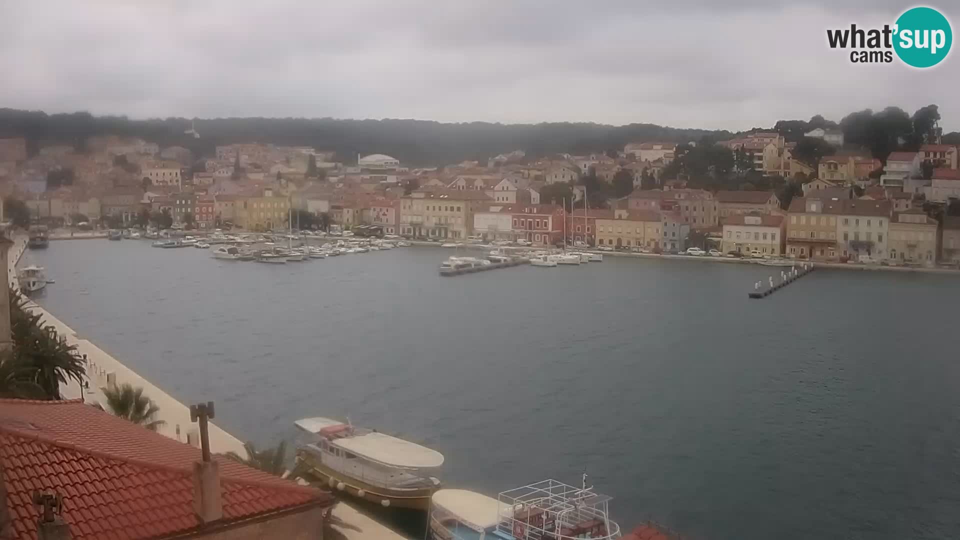 Webkamera Mali Lošinj Riva Lošinjskih kapetana