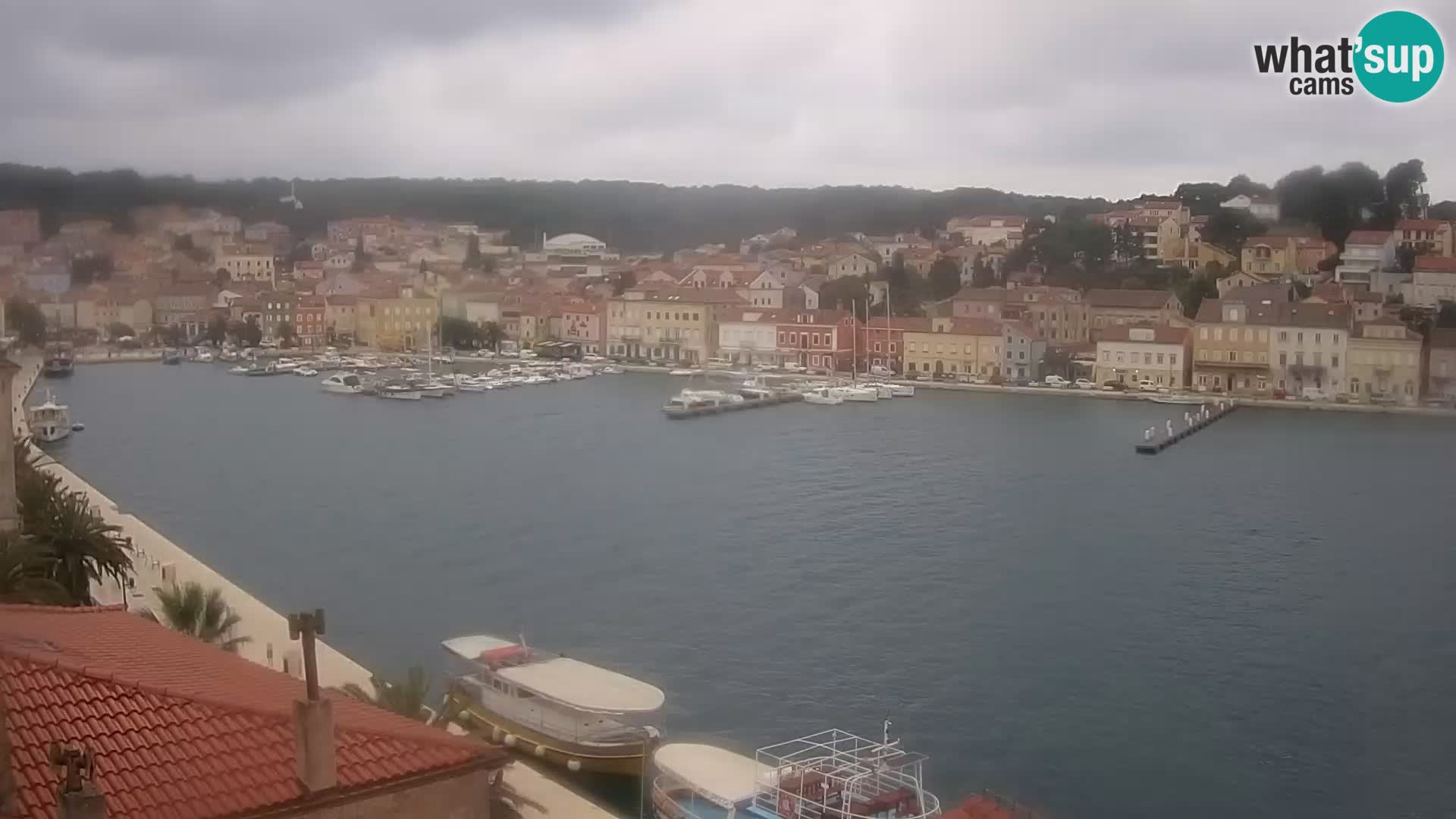 Webcam Mali Lošinj Riva Lošinjskih kapetana