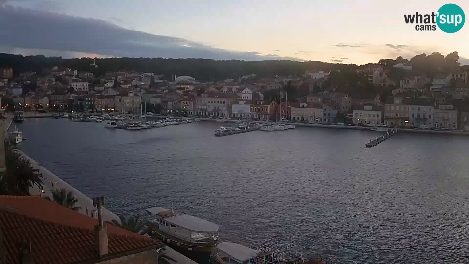 Webcam live – Lussinpiccolo – Riva dei capitani di Lussinpiccolo