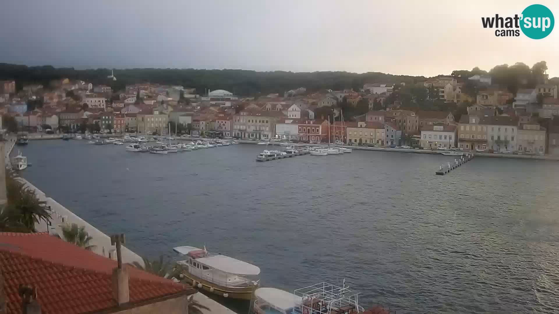 Webcam Live – Mali Lošinj – Riva Lošinjskih kapetana