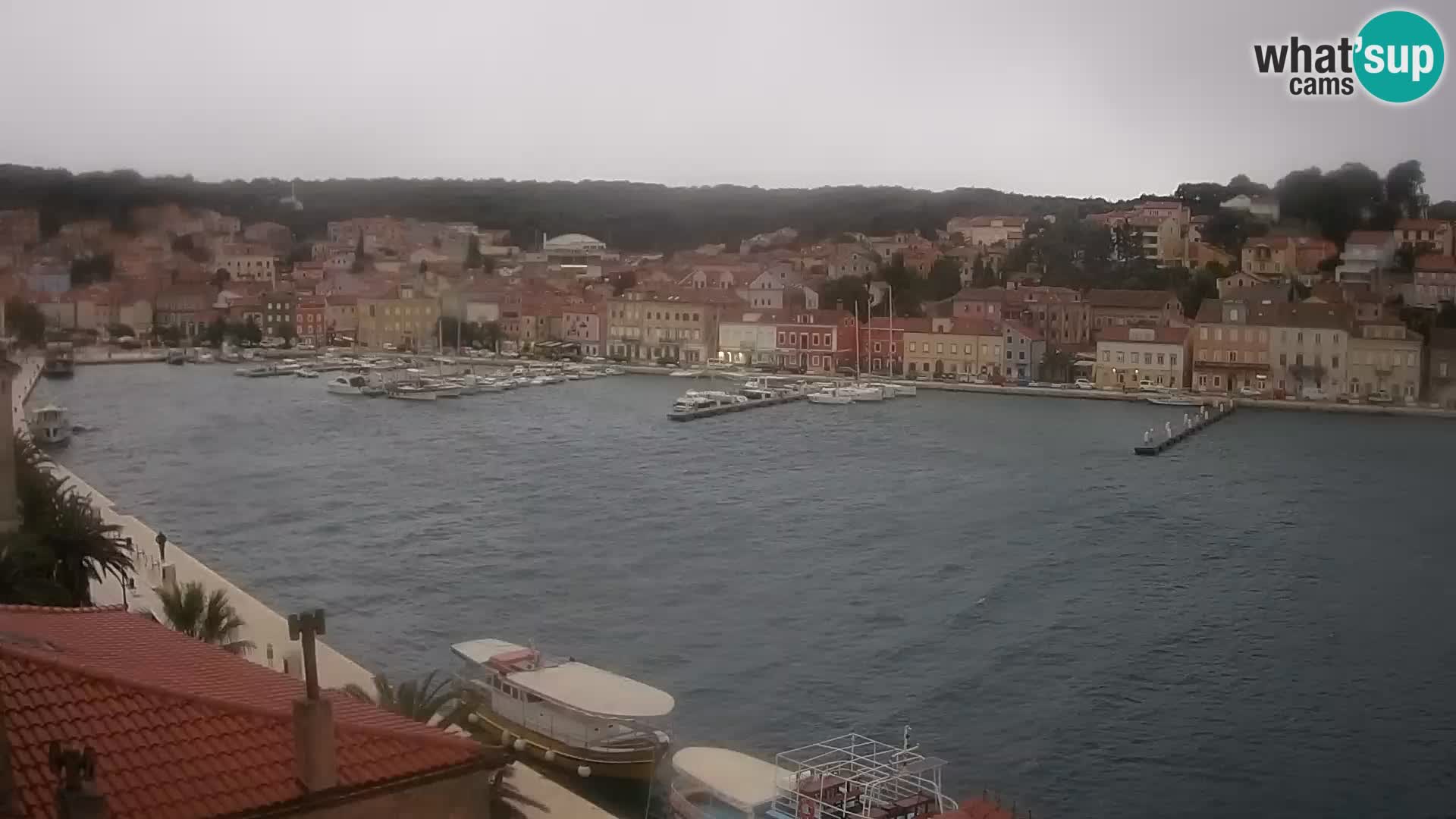 Webkamera Mali Lošinj Riva Lošinjskih kapetana