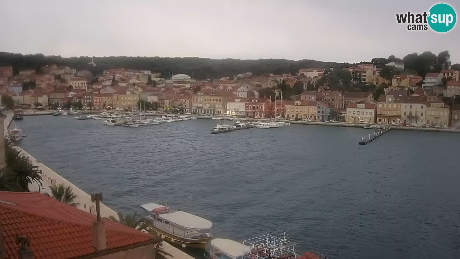 Webcam Live – Mali Lošinj – Riva Lošinjskih kapetana