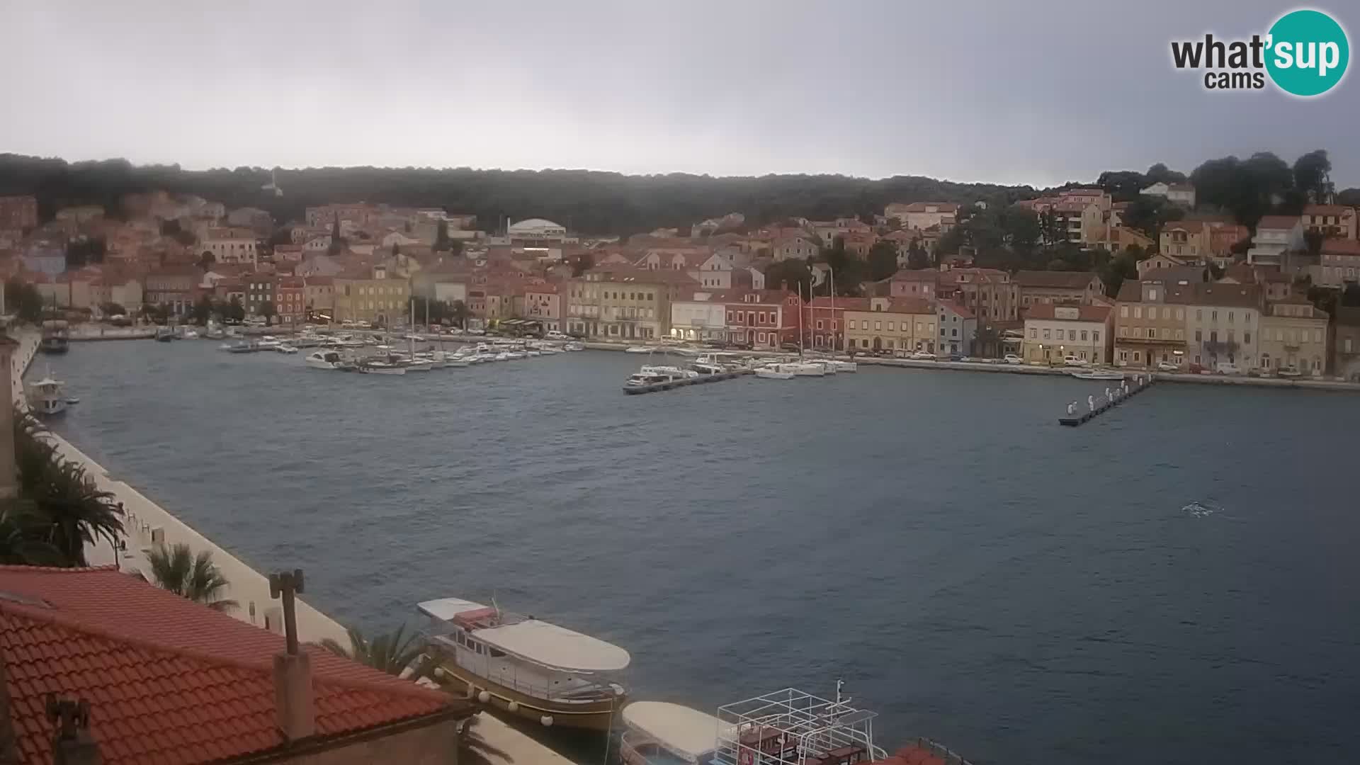 Webcam Mali Lošinj Riva Lošinjskih kapetana