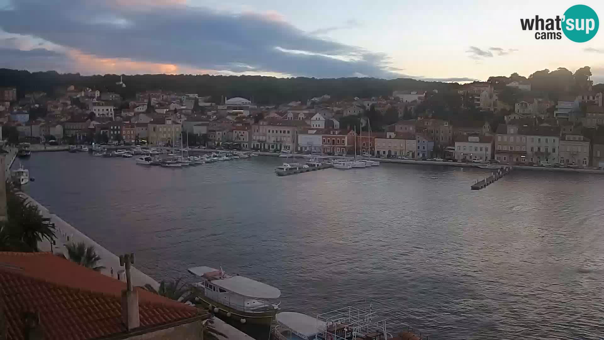 Webkamera Mali Lošinj Riva Lošinjskih kapetana