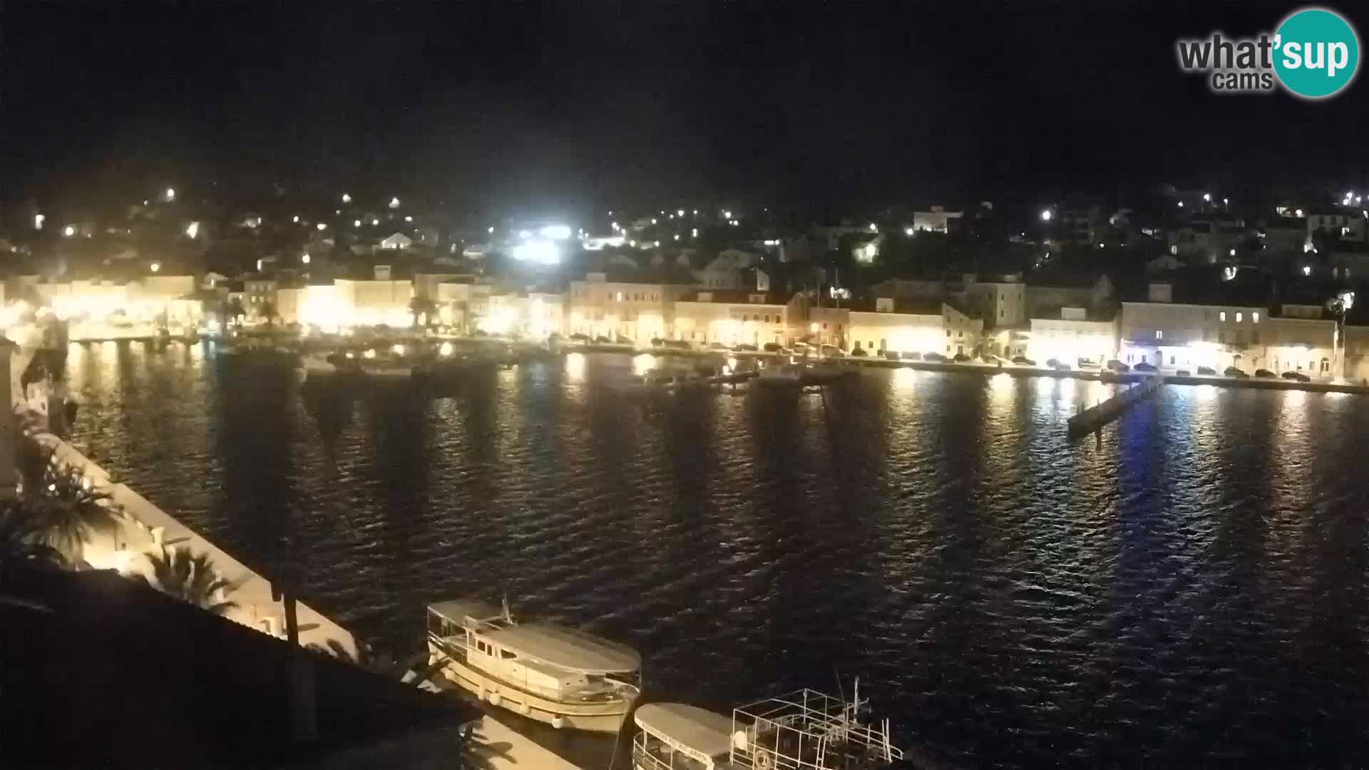 Spletna kamera Mali Lošinj Riva Lošinjskih kapitanov