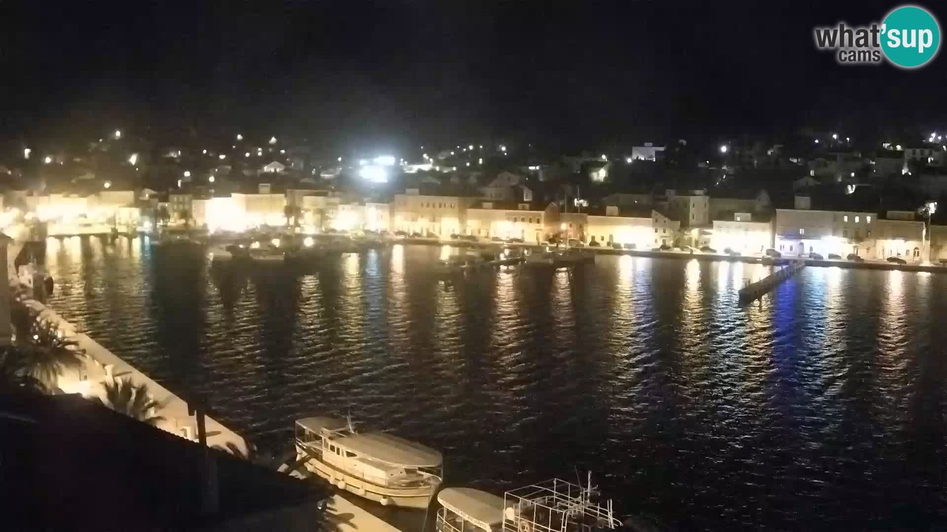 Spletna kamera Mali Lošinj Riva Lošinjskih kapitanov