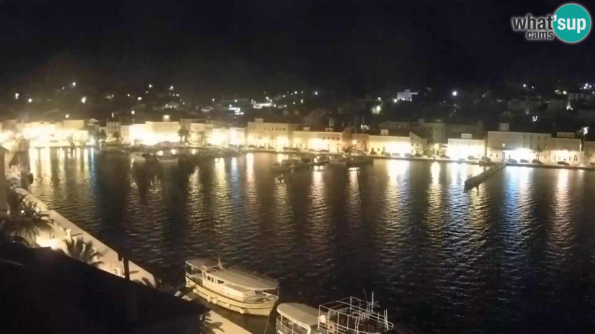 Spletna kamera Mali Lošinj Riva Lošinjskih kapitanov