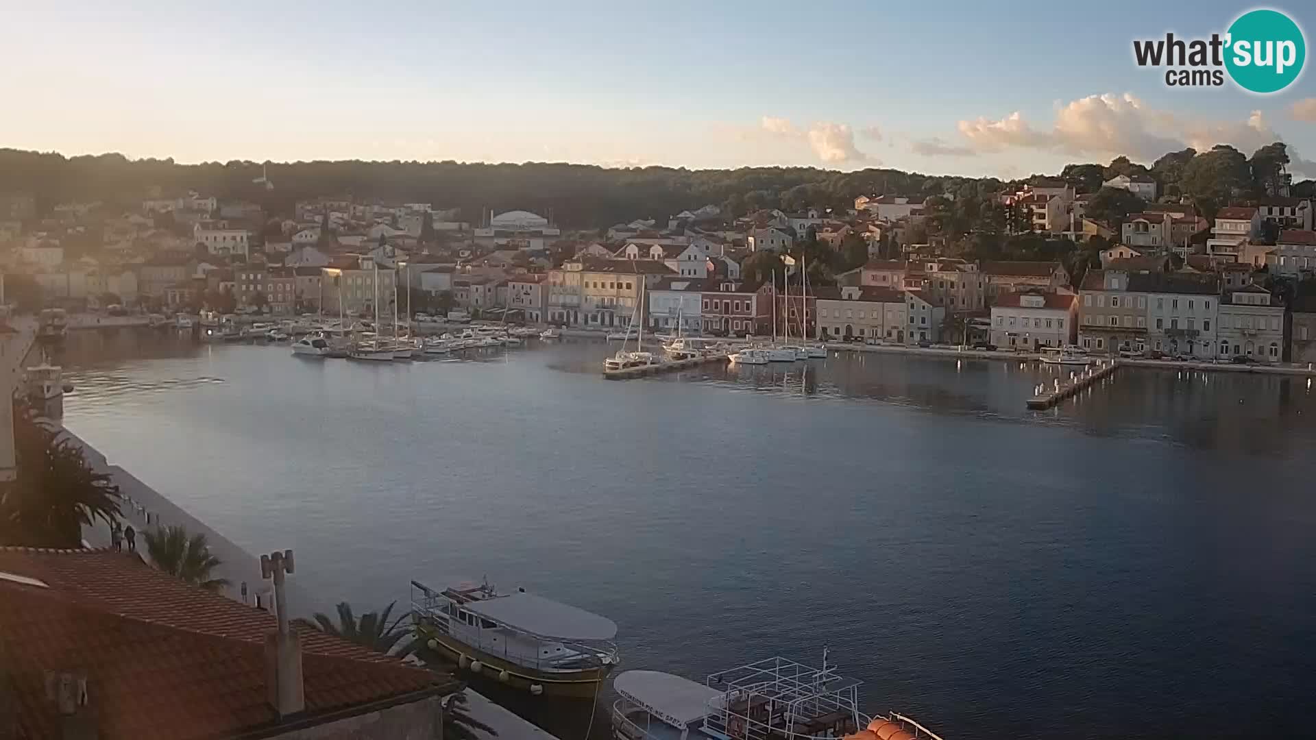 Webkamera Mali Lošinj Riva Lošinjskih kapetana