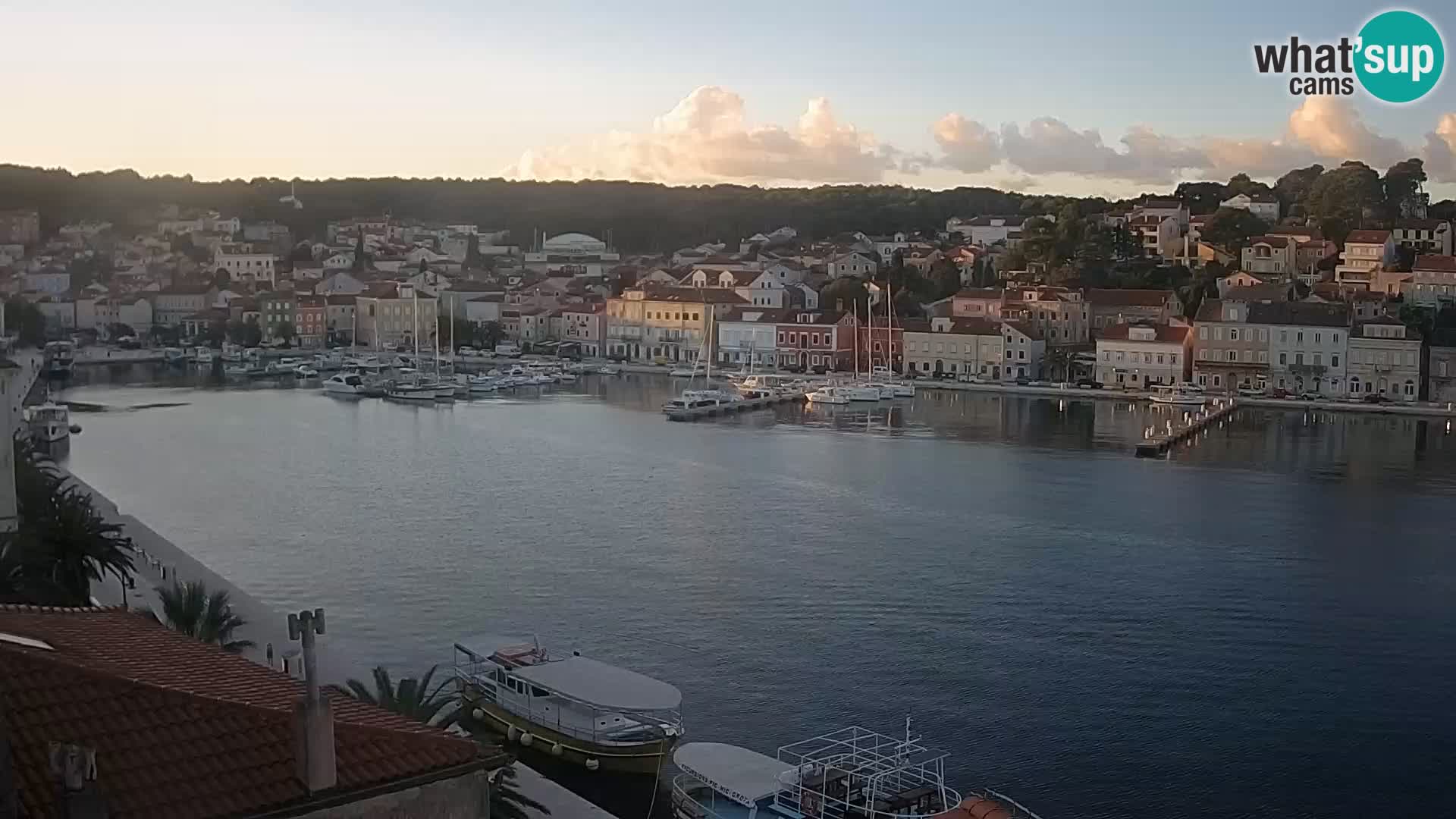 Webkamera Mali Lošinj Riva Lošinjskih kapetana