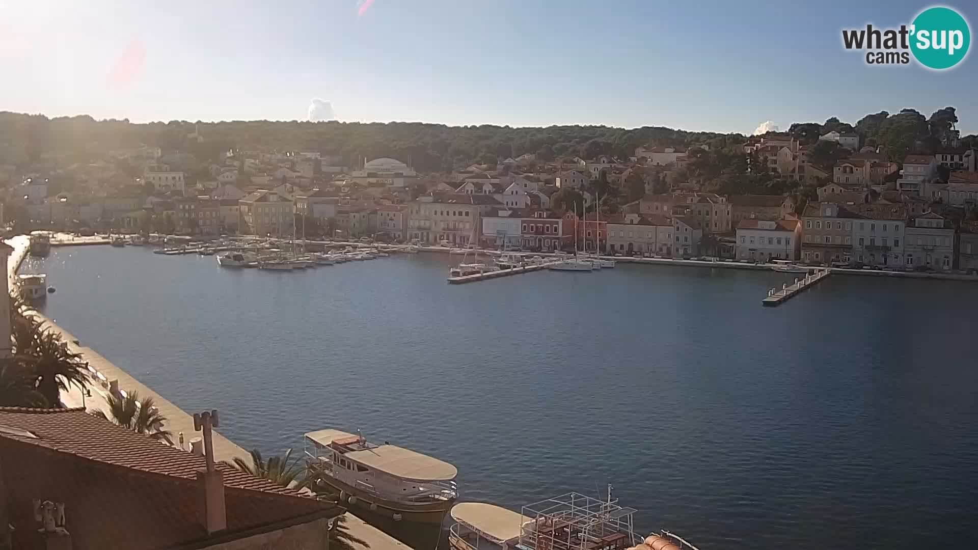 Webcam Live – Mali Lošinj – Riva Lošinjskih kapetana