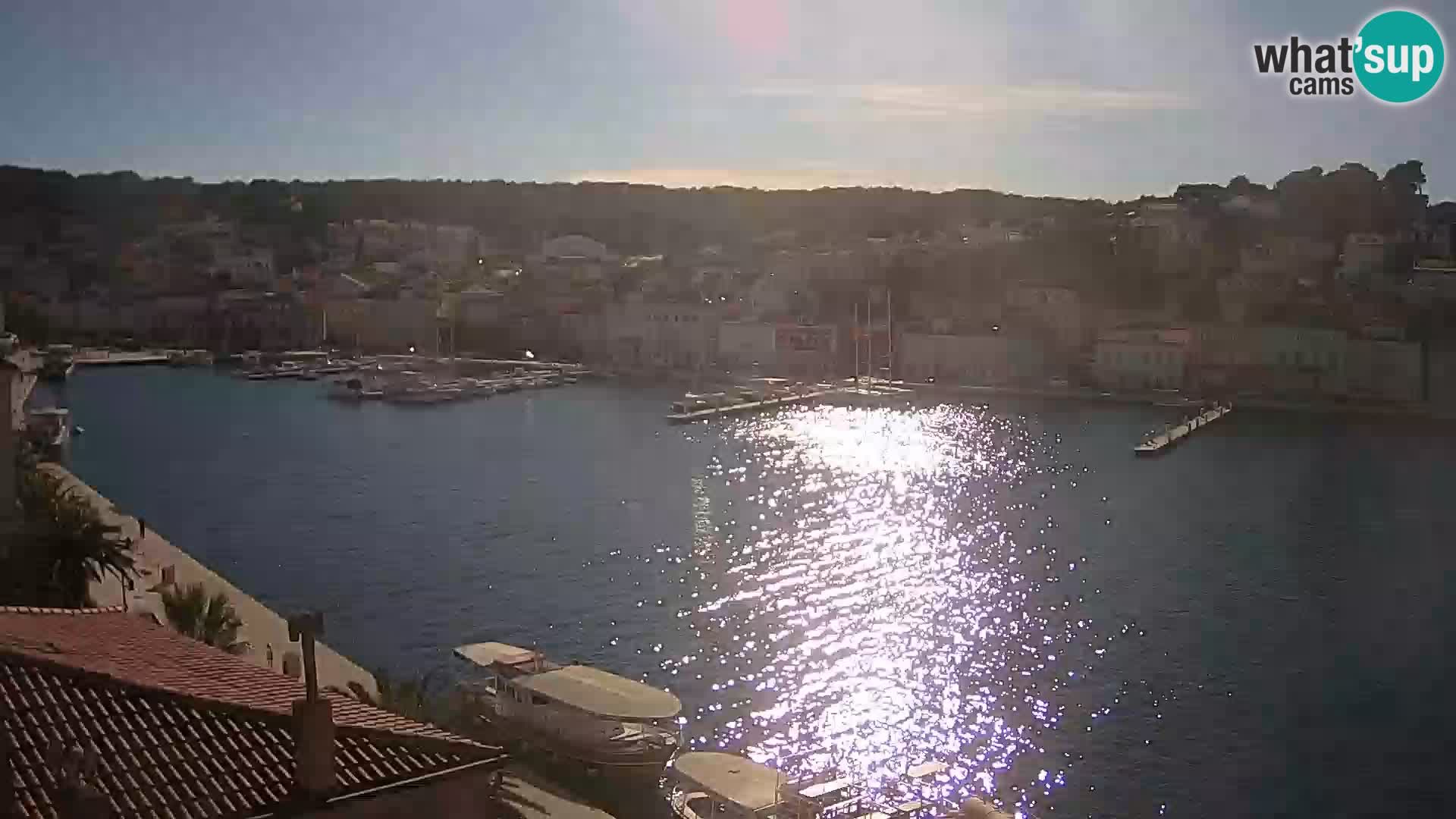 Spletna kamera Mali Lošinj Riva Lošinjskih kapitanov