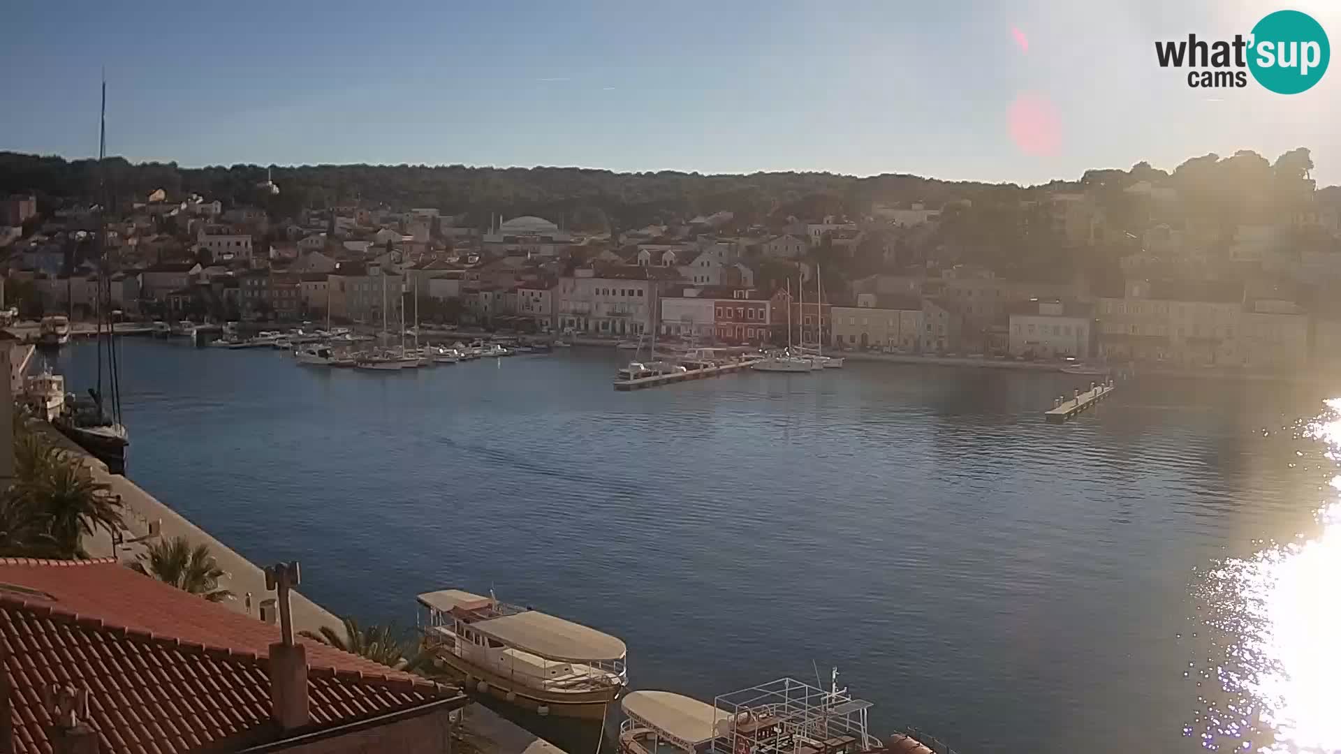 Webkamera Mali Lošinj Riva Lošinjskih kapetana