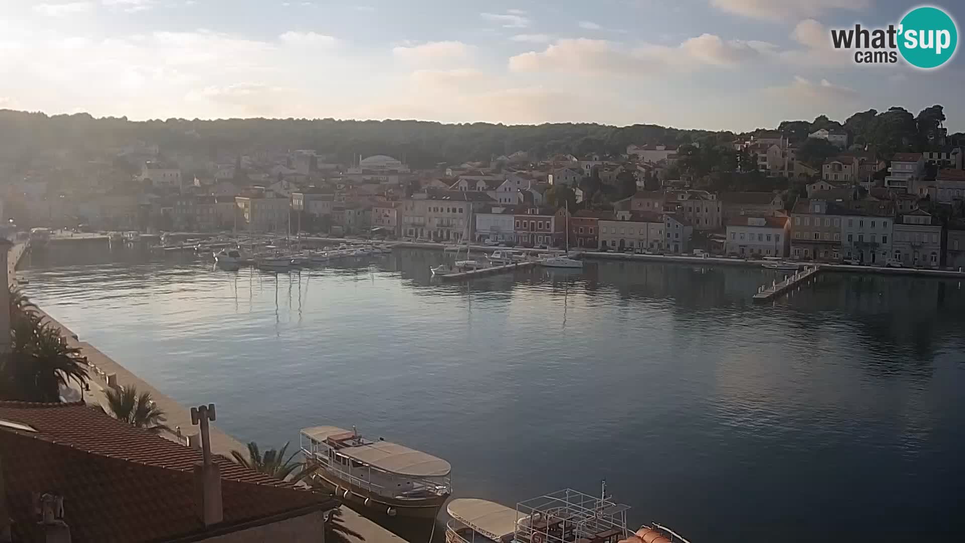 Webcam Mali Lošinj Riva Lošinjskih kapetana