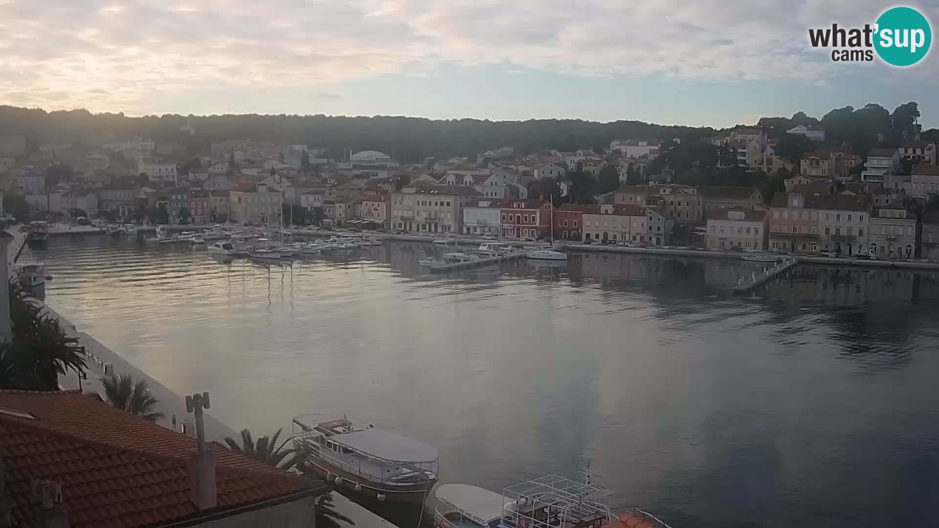 Webkamera Mali Lošinj Riva Lošinjskih kapetana