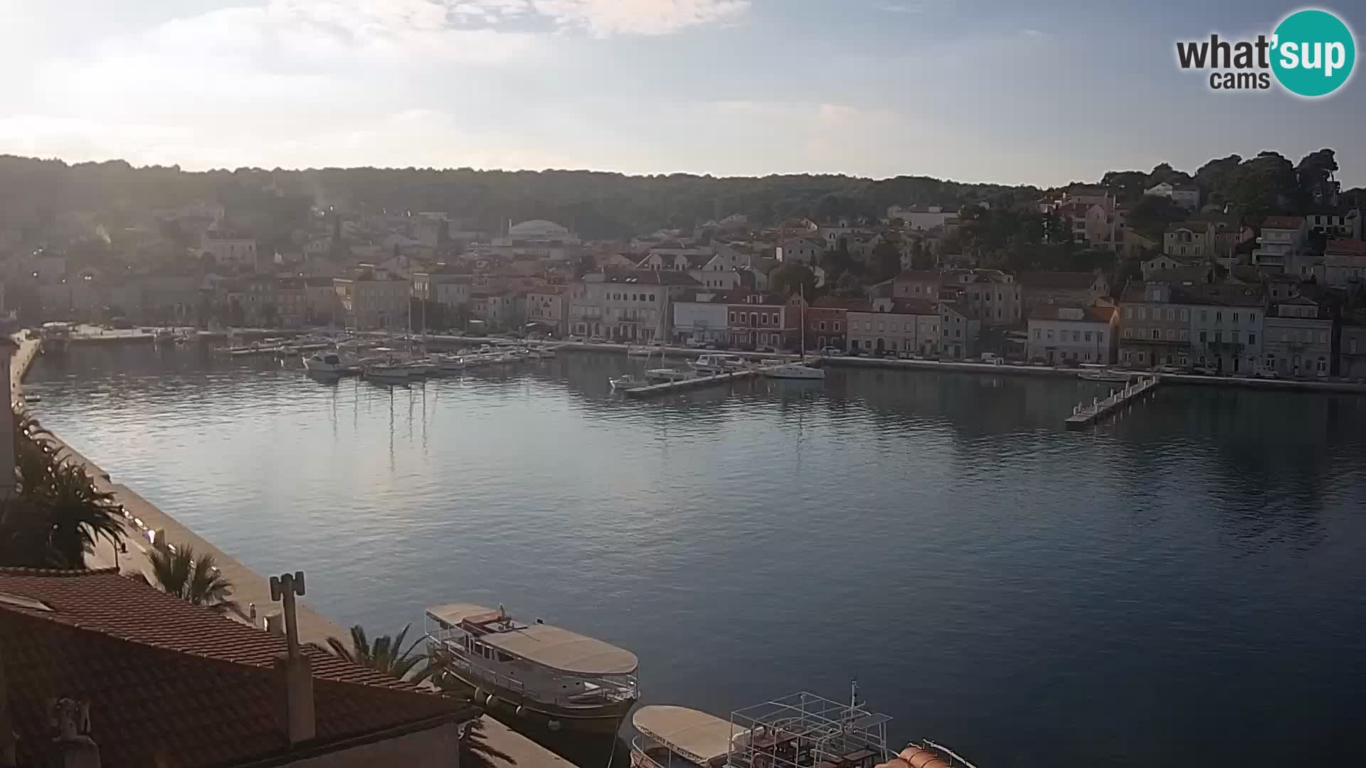 Webkamera Mali Lošinj Riva Lošinjskih kapetana