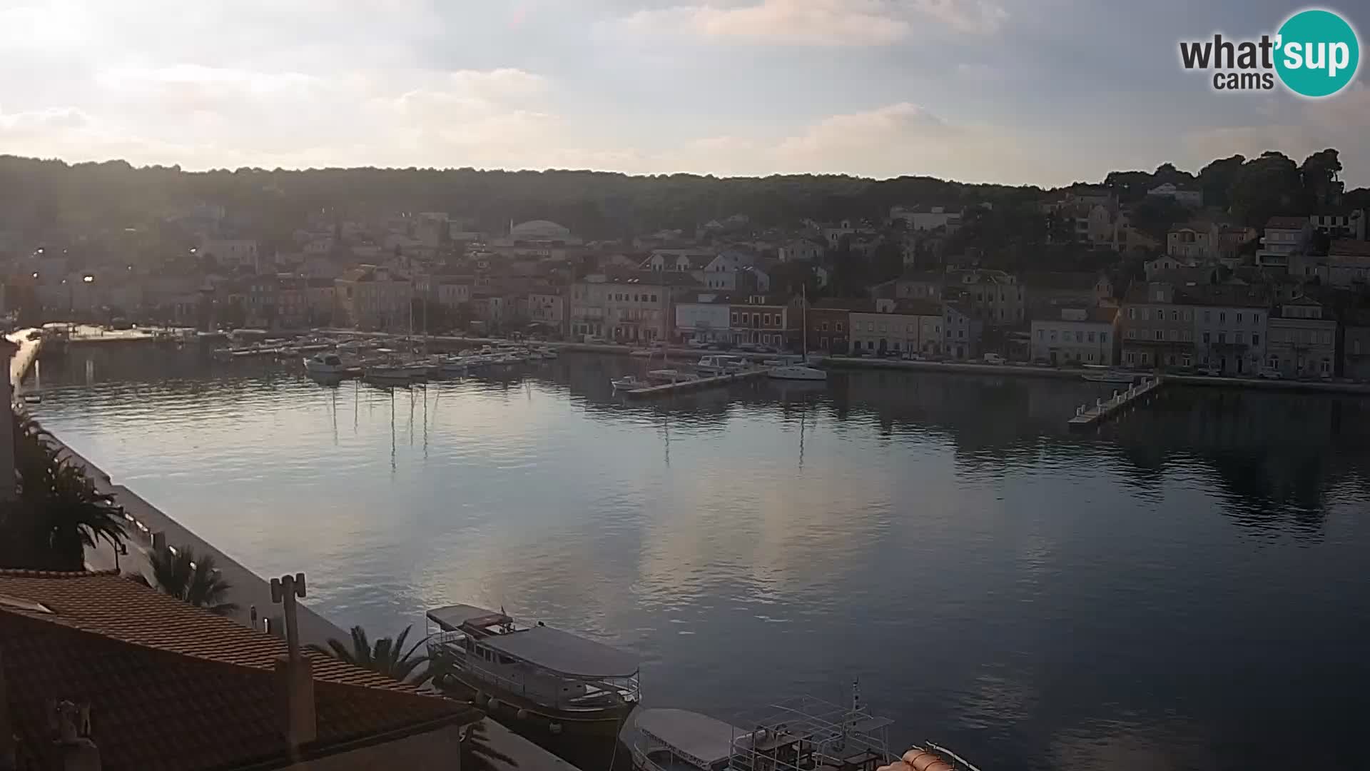 Webcam Mali Lošinj Riva Lošinjskih kapetana