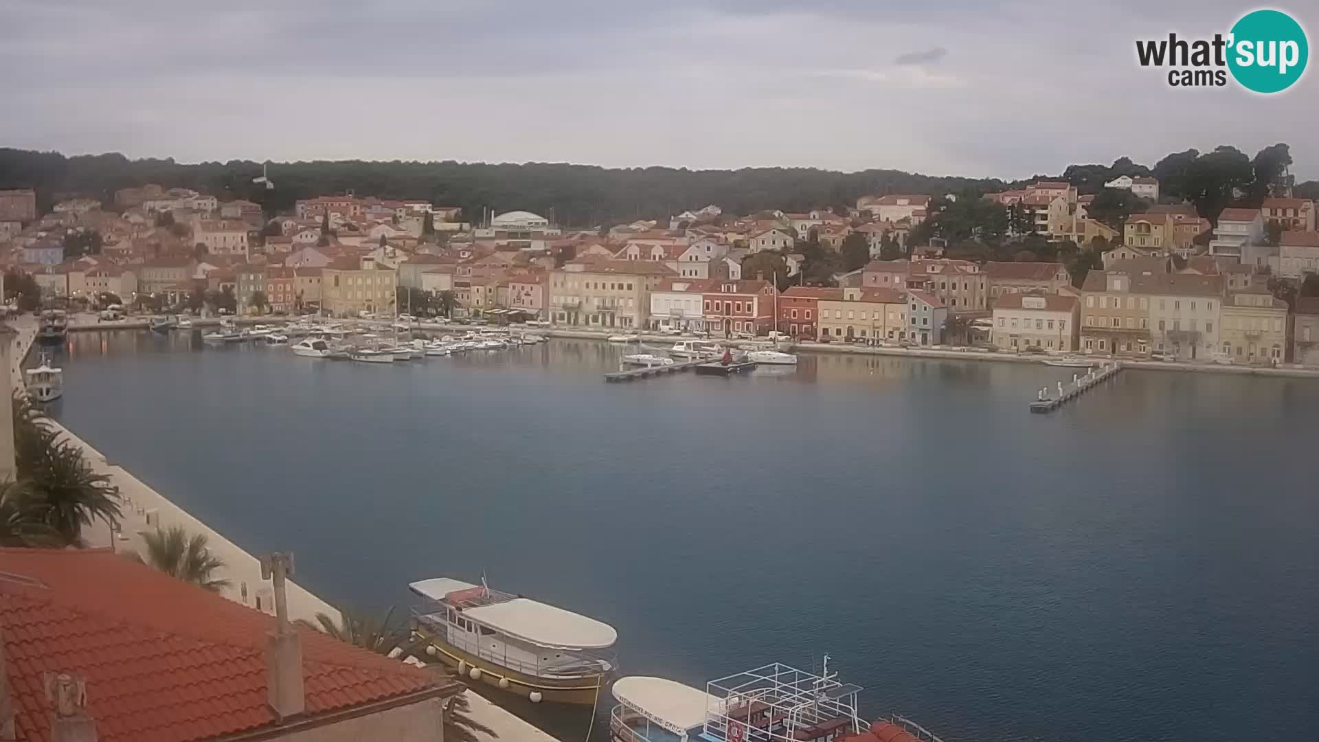 Webkamera Mali Lošinj Riva Lošinjskih kapetana