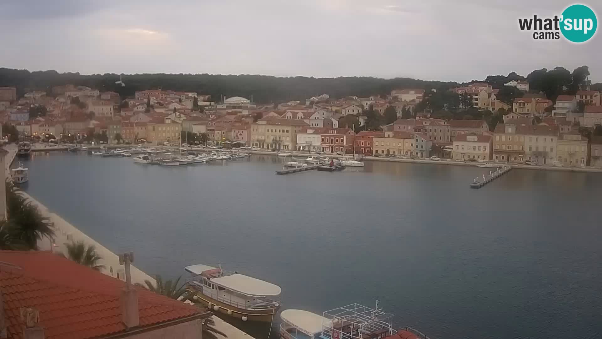 Webcam Live – Mali Lošinj – Riva Lošinjskih kapetana