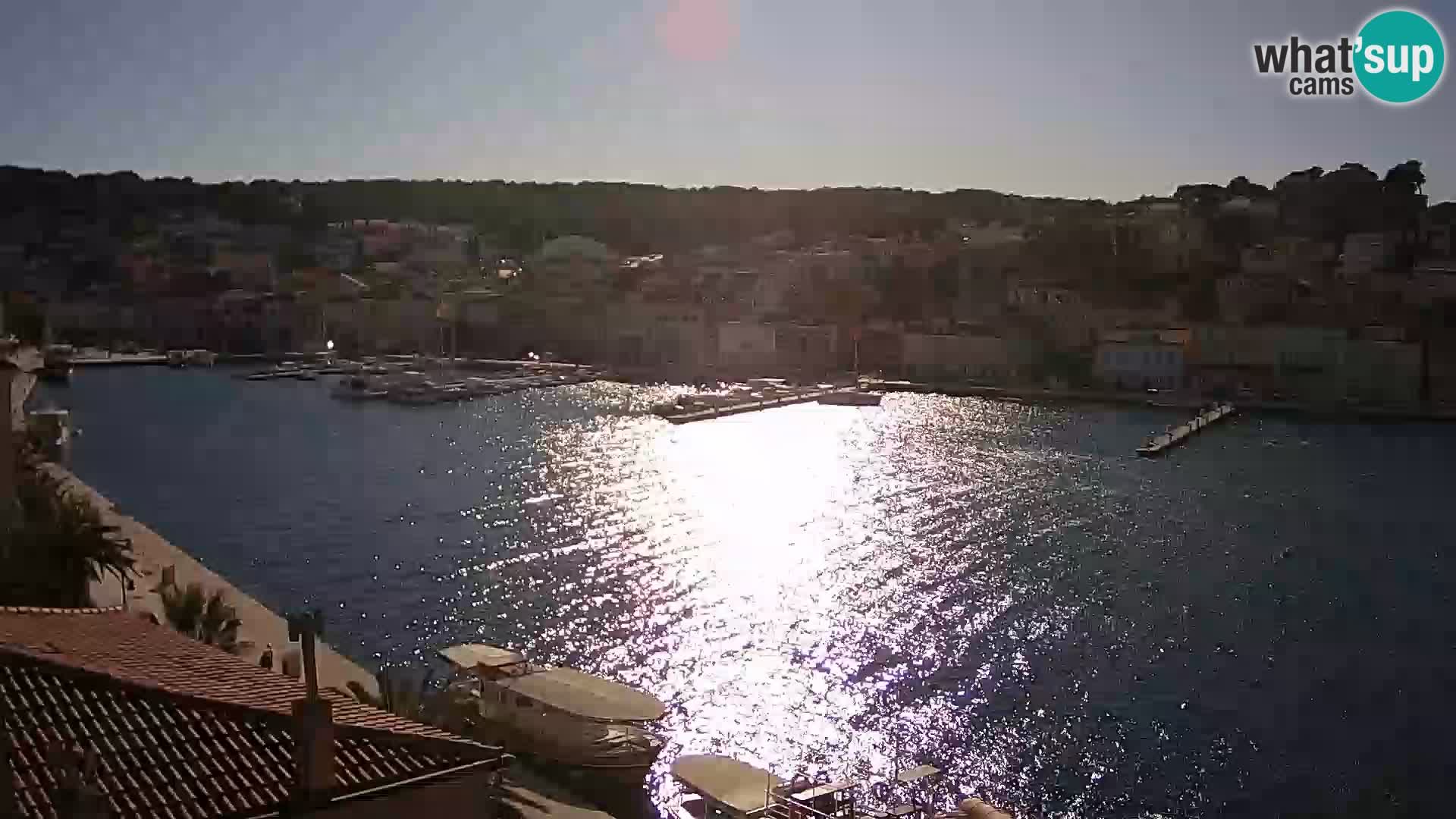 Spletna kamera Mali Lošinj Riva Lošinjskih kapitanov