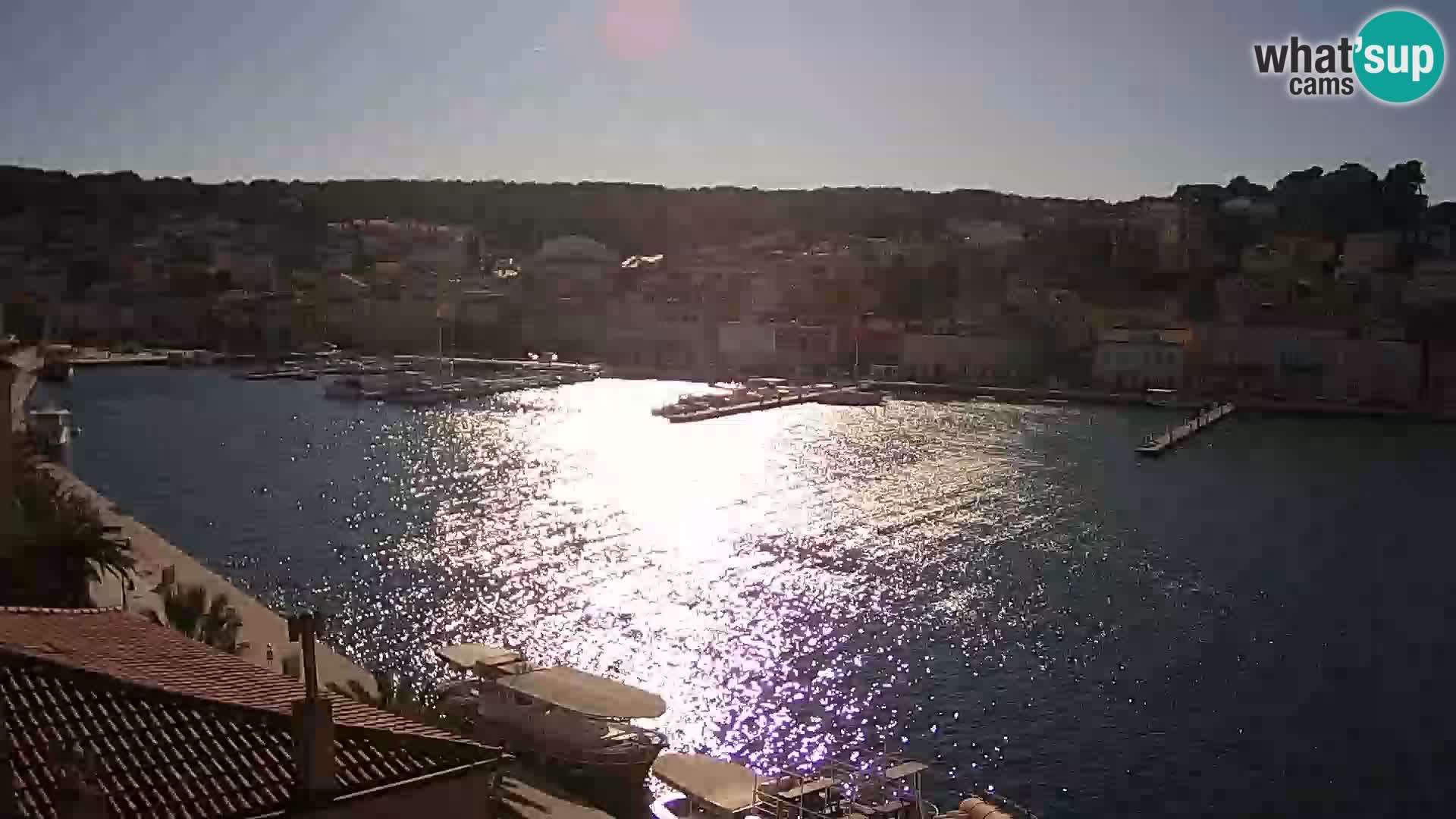 Spletna kamera Mali Lošinj Riva Lošinjskih kapitanov