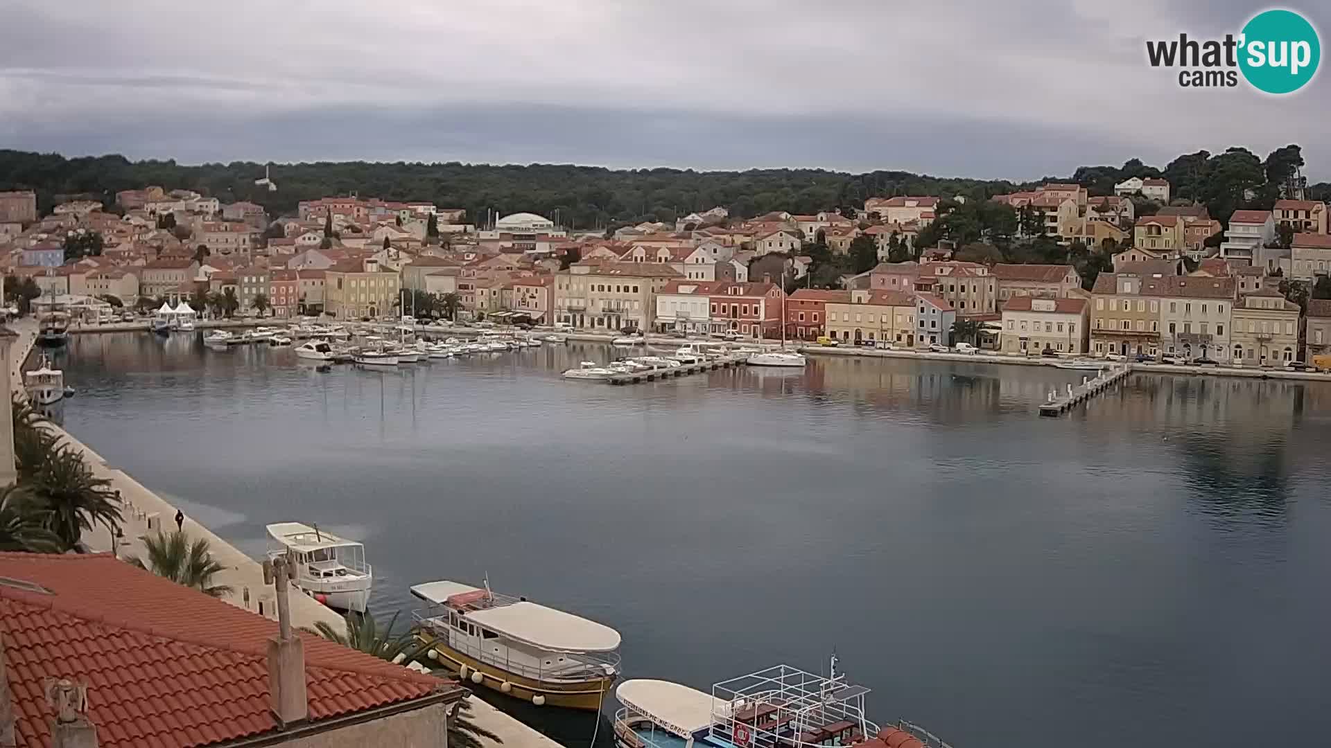 Spletna kamera Mali Lošinj Riva Lošinjskih kapitanov