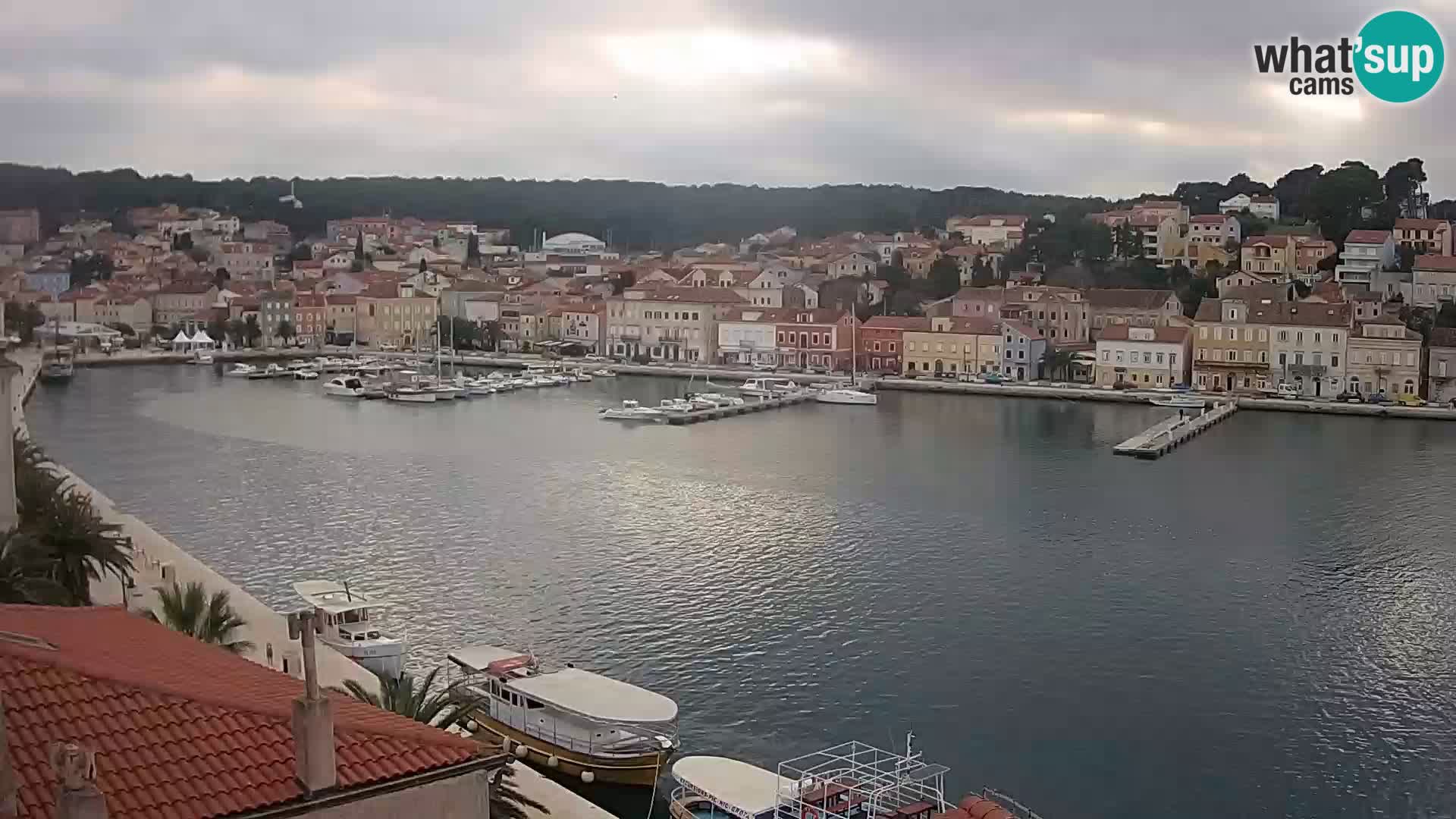 Webkamera Mali Lošinj Riva Lošinjskih kapetana